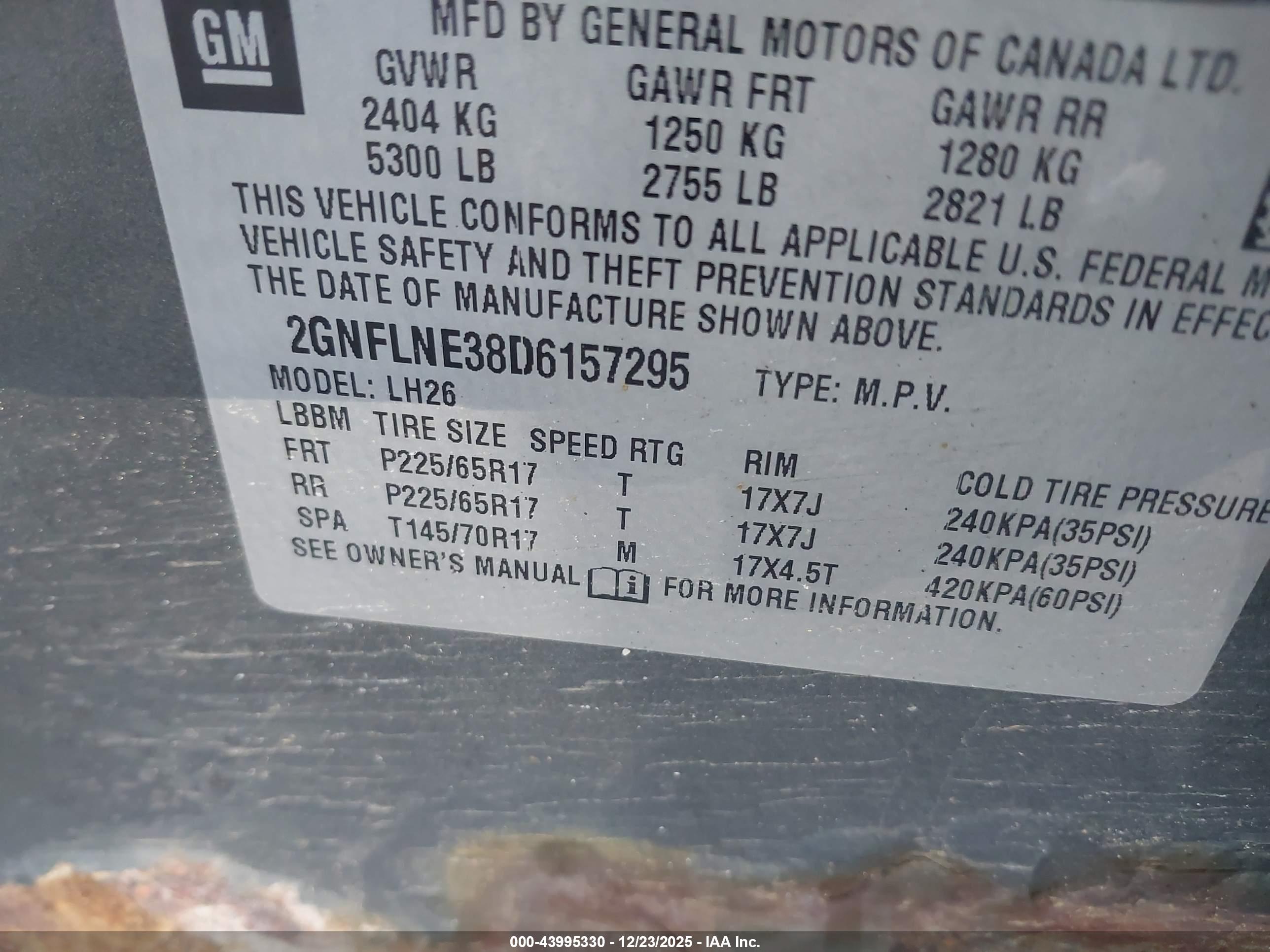 CHEVROLET EQUINOX image 9