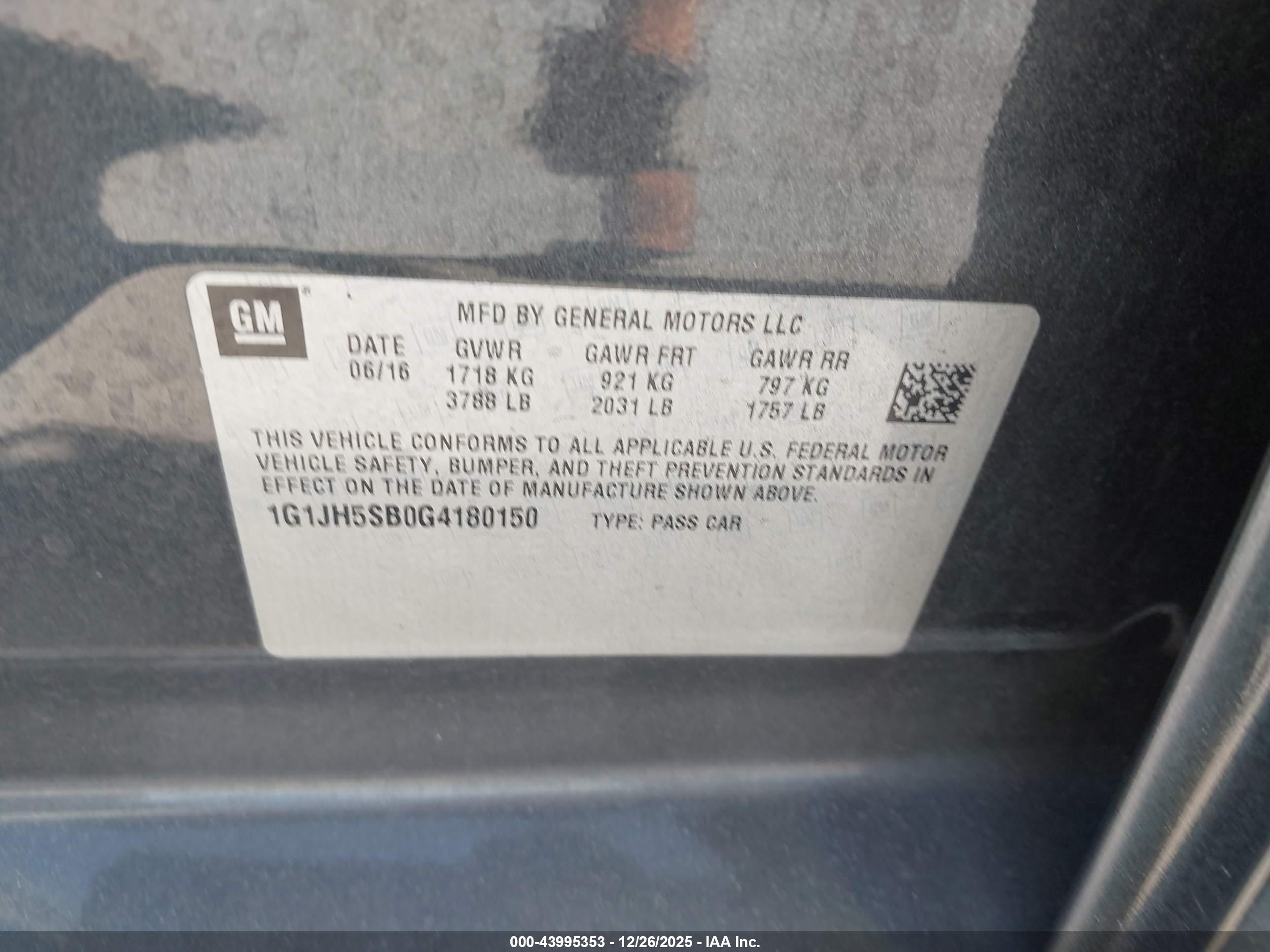 CHEVROLET SONIC image 9