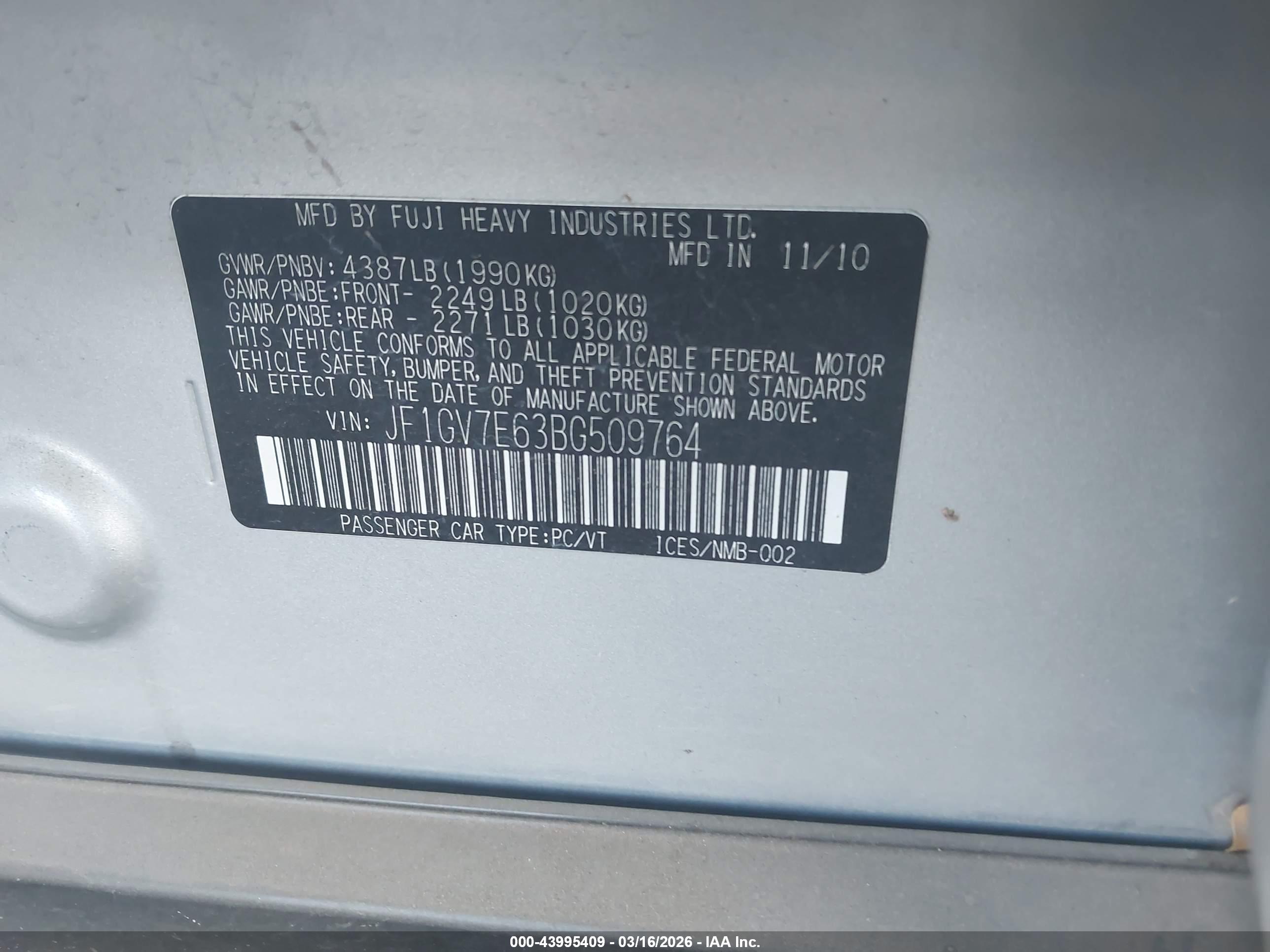 SUBARU IMPREZA image 9