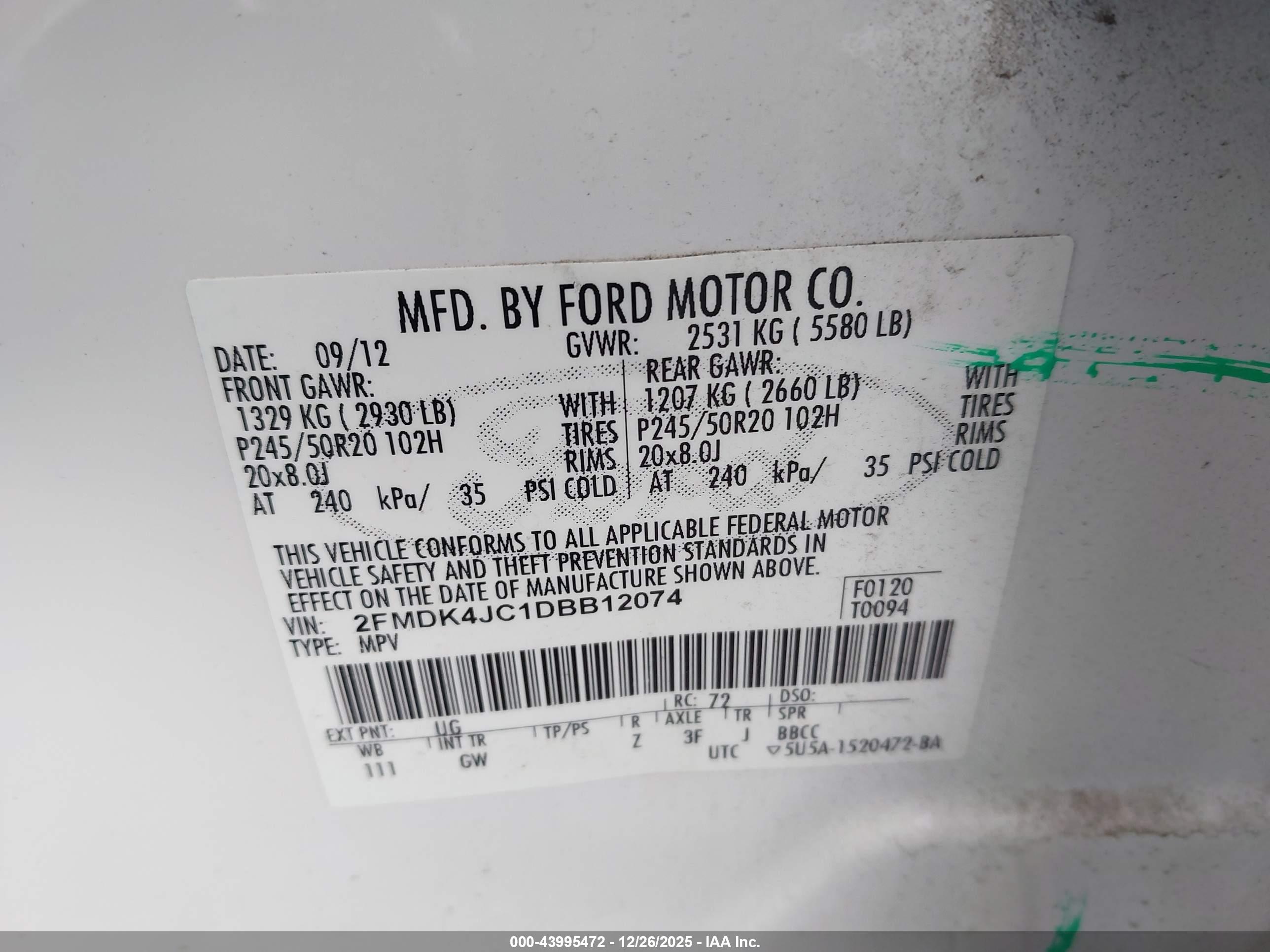FORD EDGE image 9
