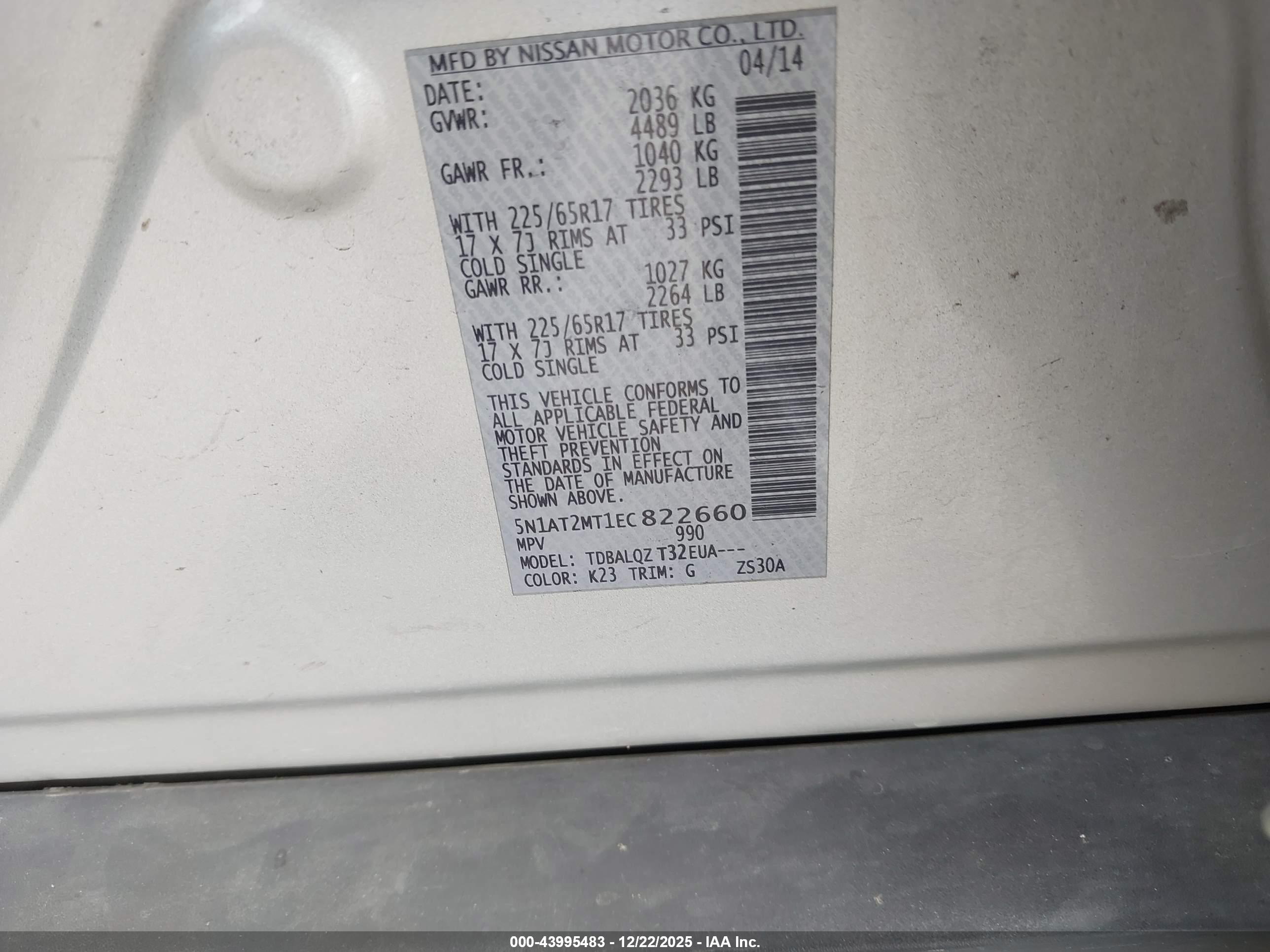 NISSAN ROGUE image 9