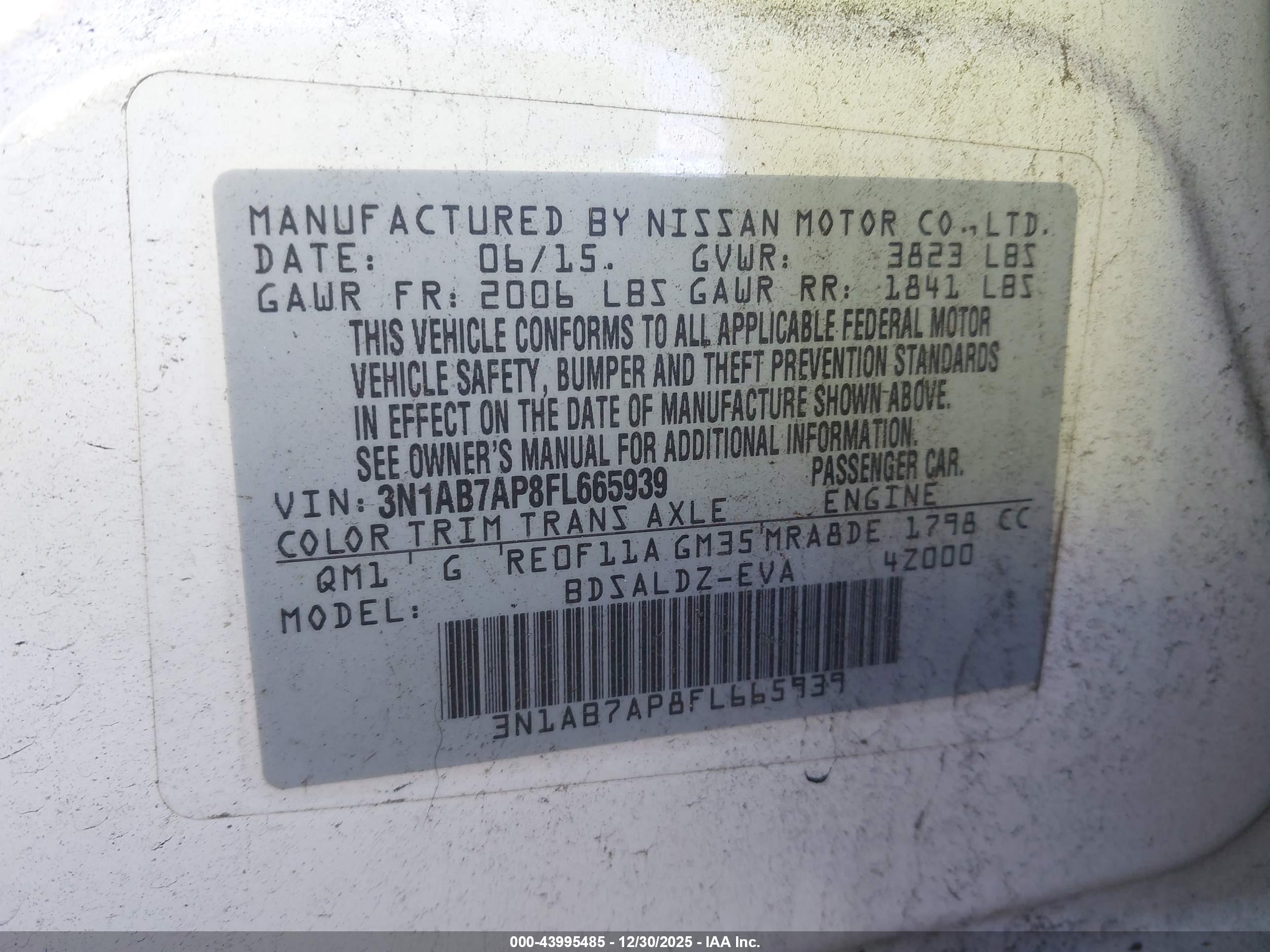 NISSAN SENTRA image 9