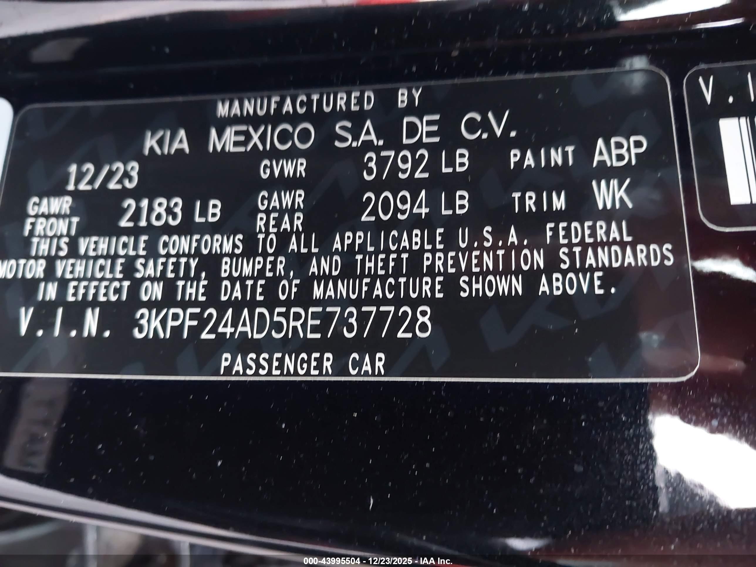KIA FORTE image 9