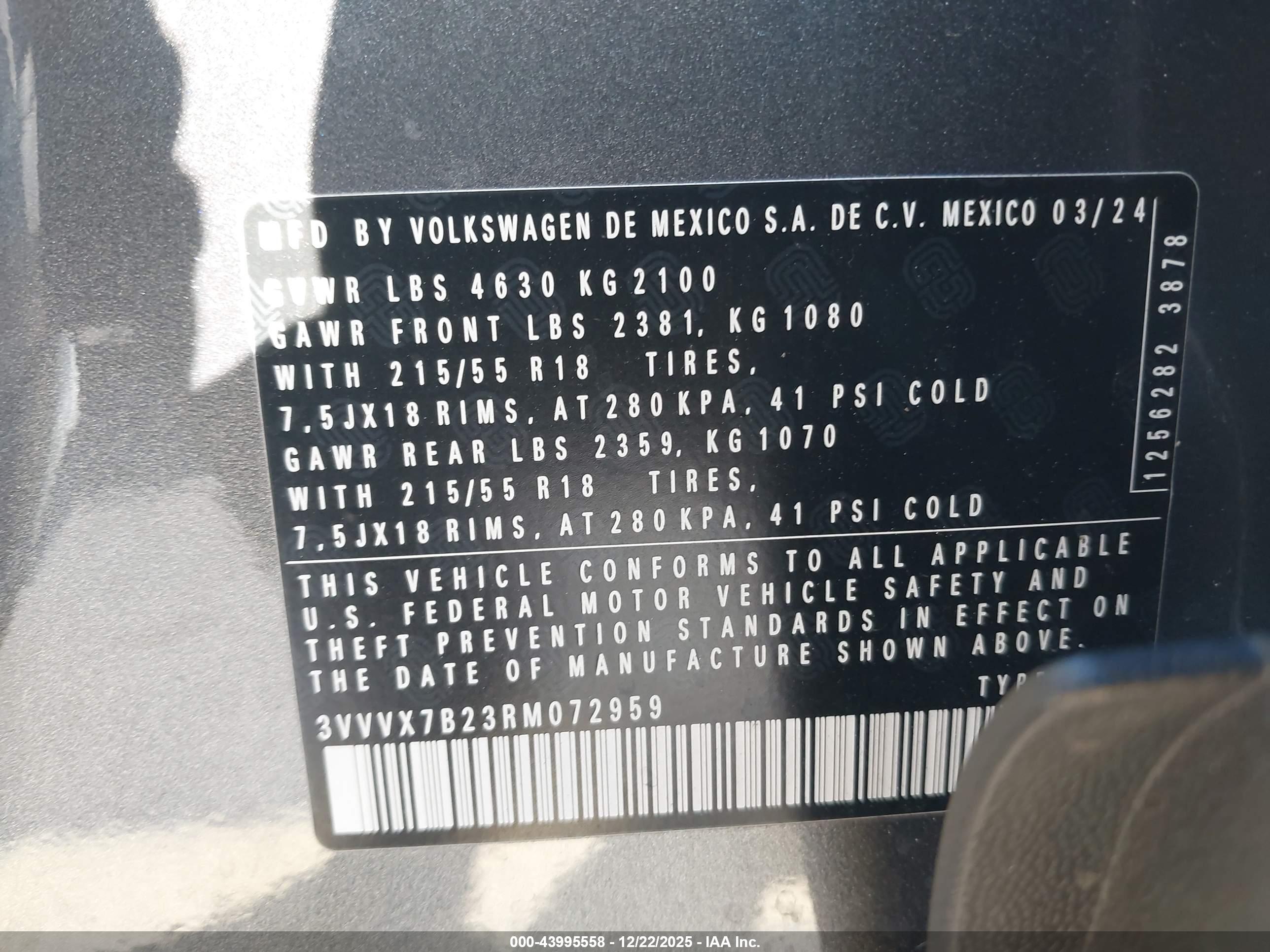 VOLKSWAGEN TAOS image 9