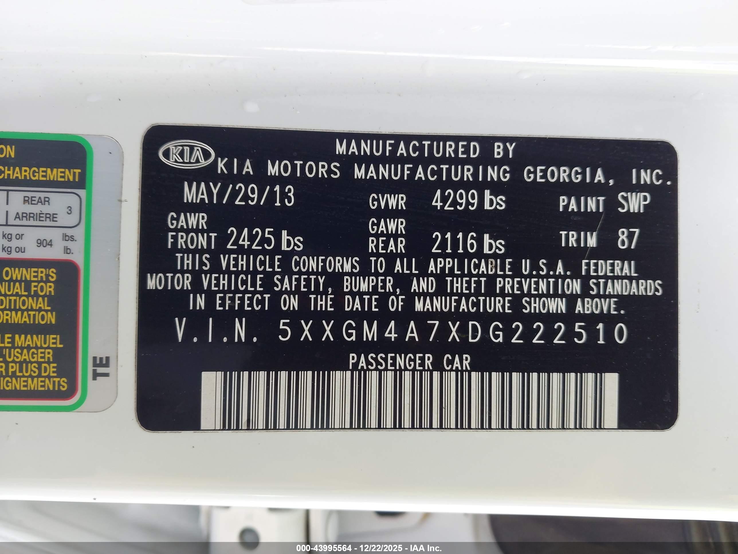 KIA OPTIMA image 9