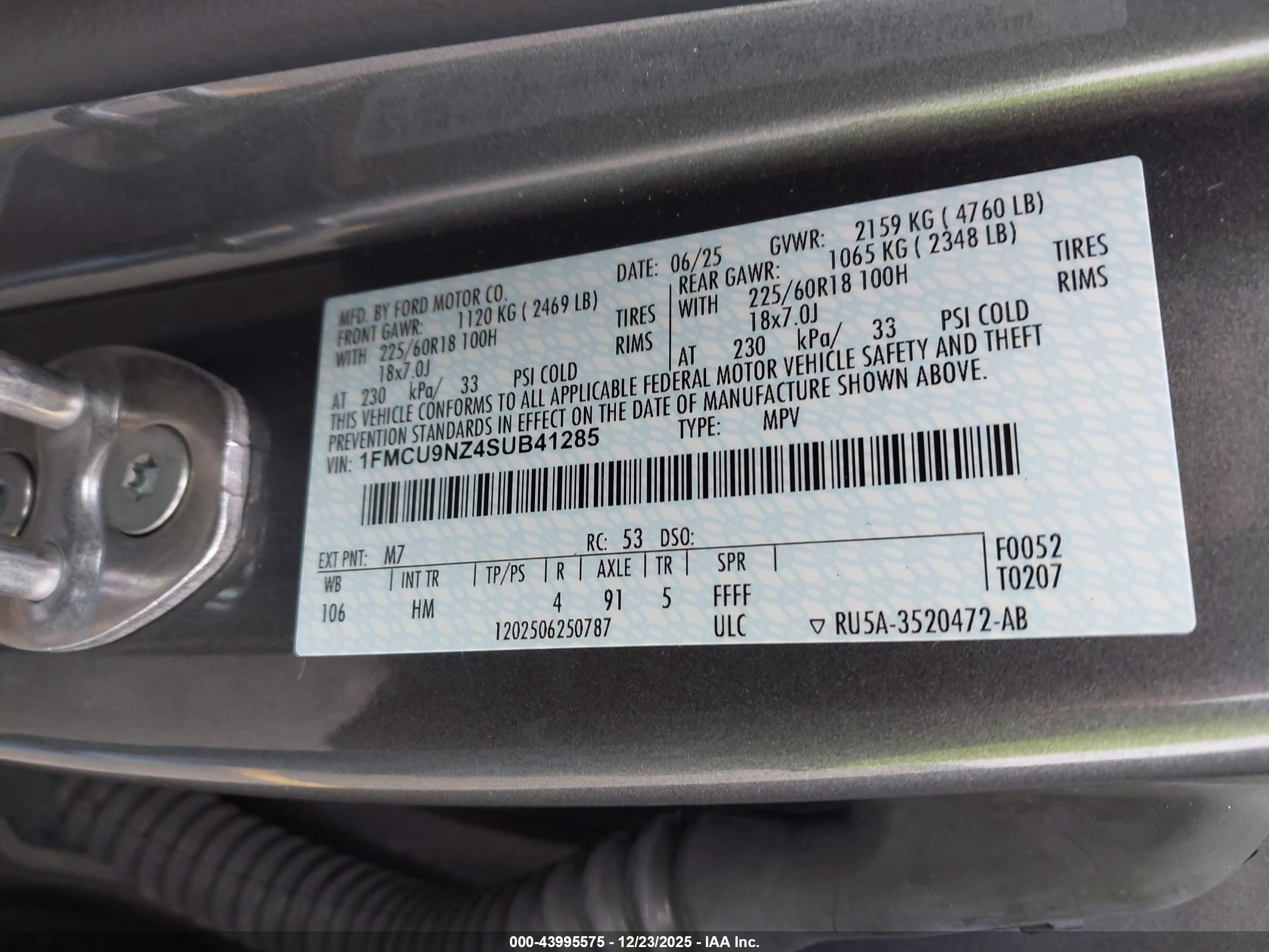 FORD ESCAPE image 9