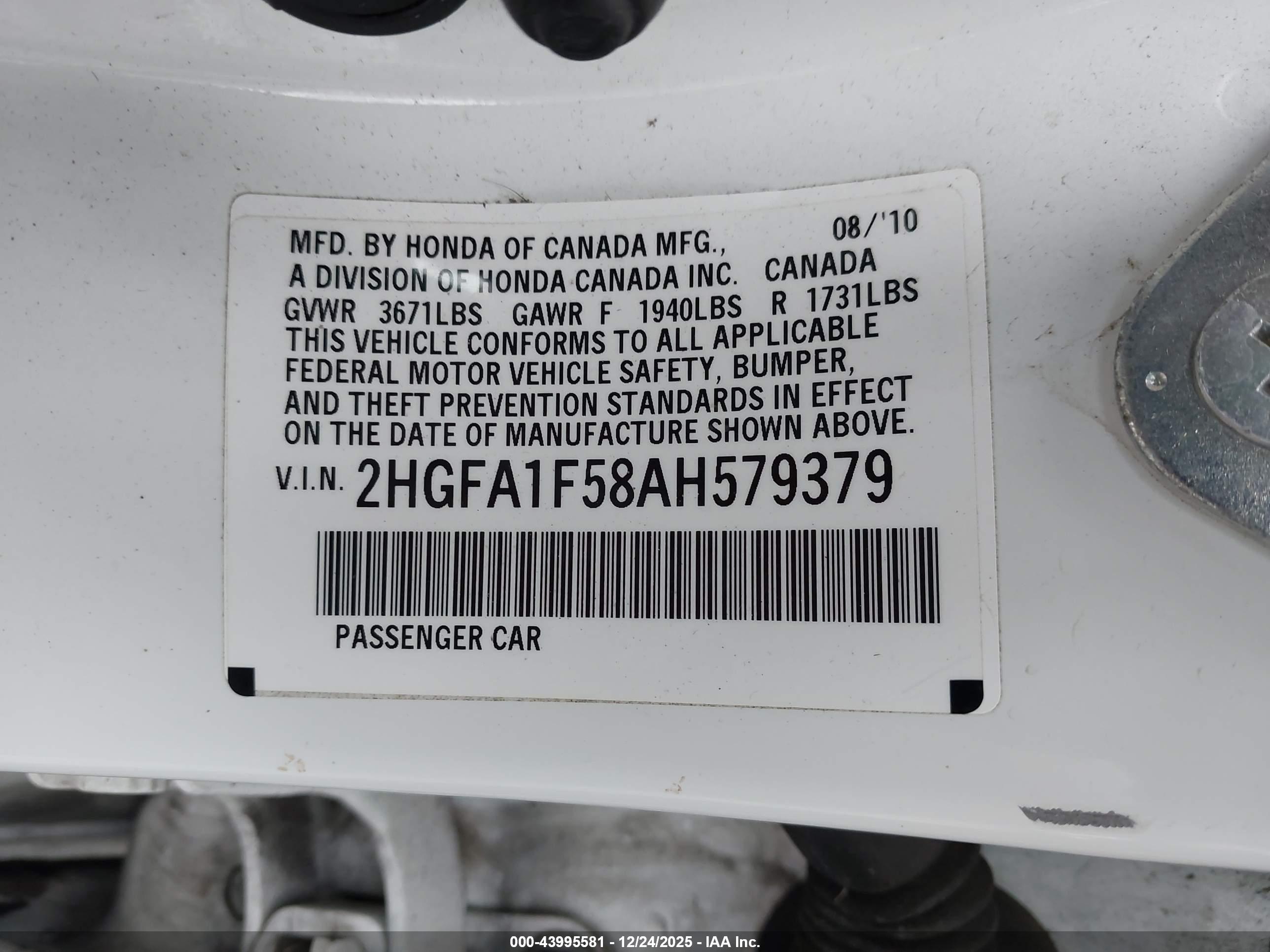HONDA CIVIC image 9