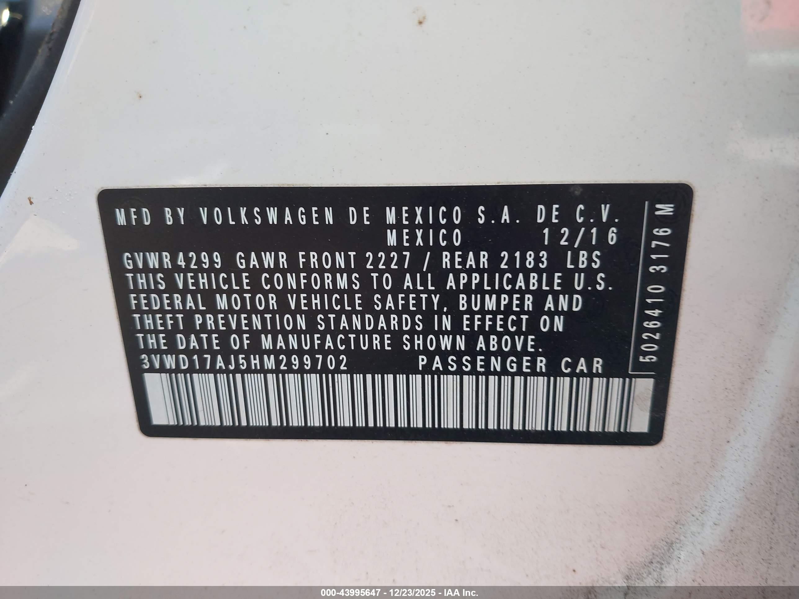 VOLKSWAGEN JETTA image 9