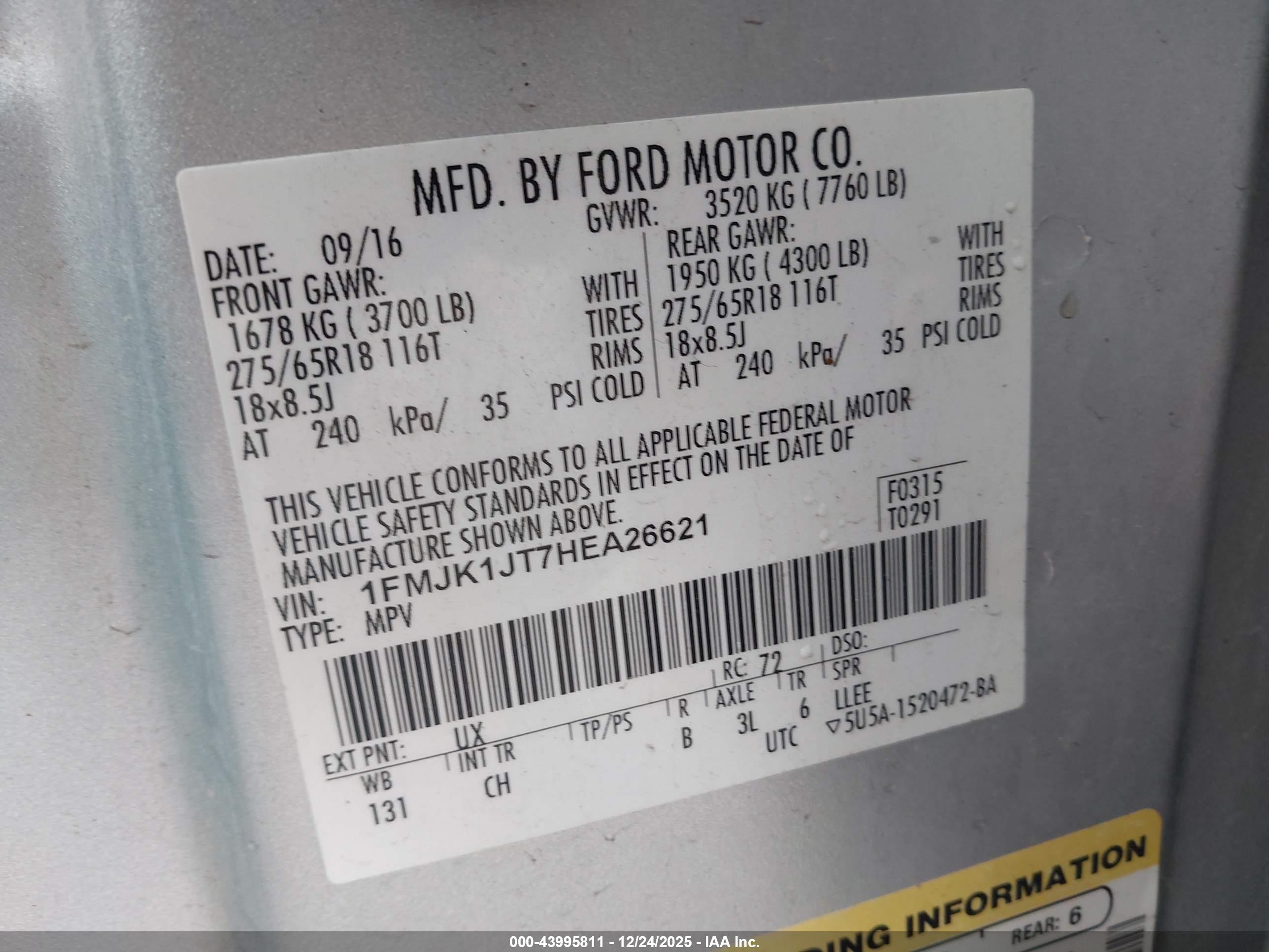 FORD EXPEDITION image 9