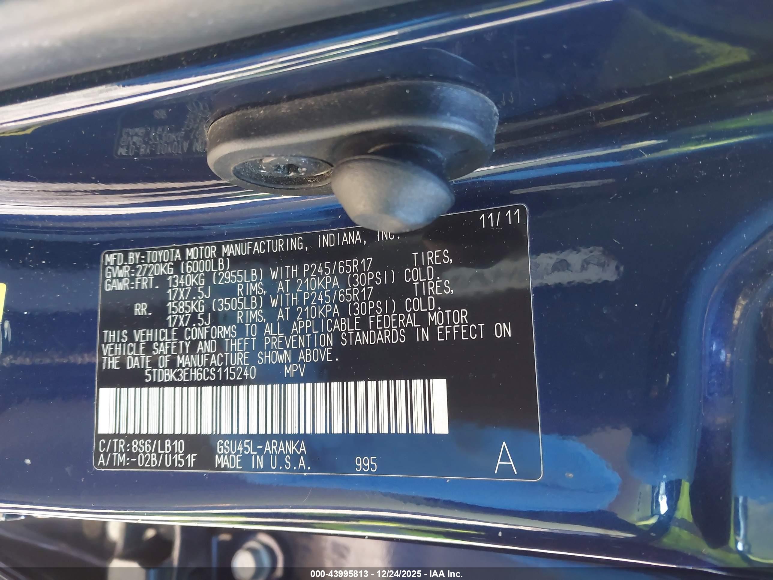 TOYOTA HIGHLANDER image 9