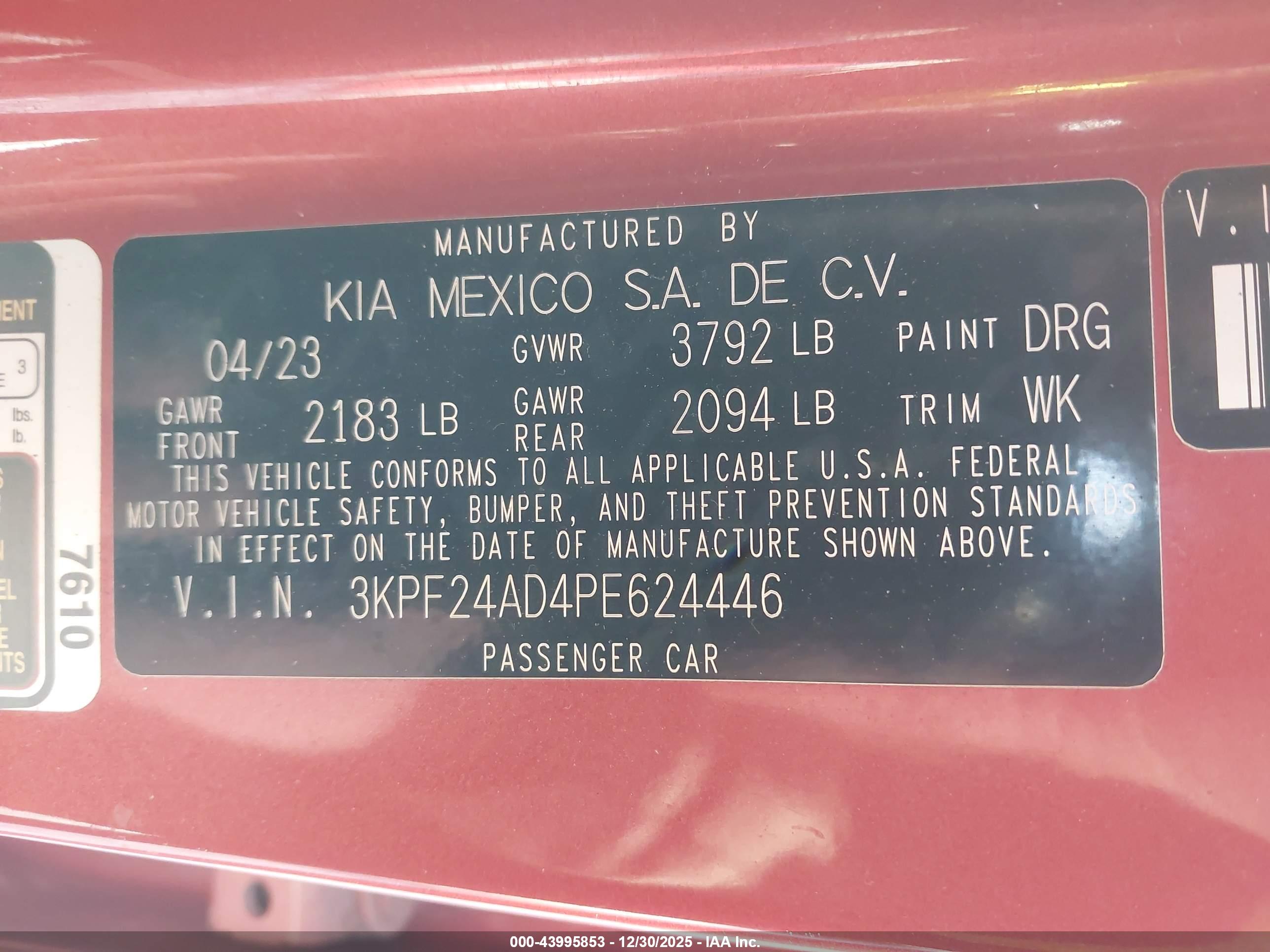 KIA FORTE image 9