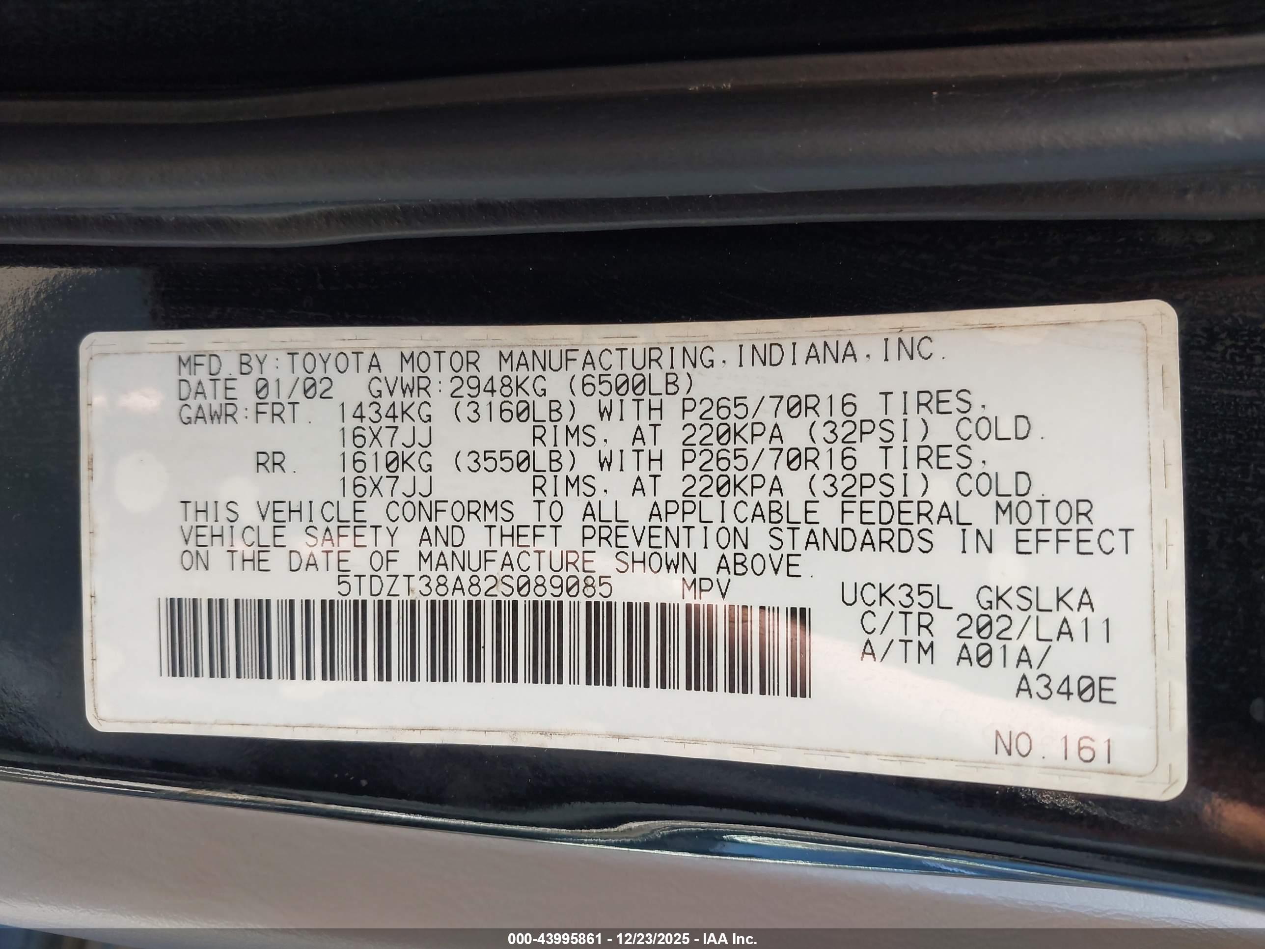 TOYOTA SEQUOIA image 9