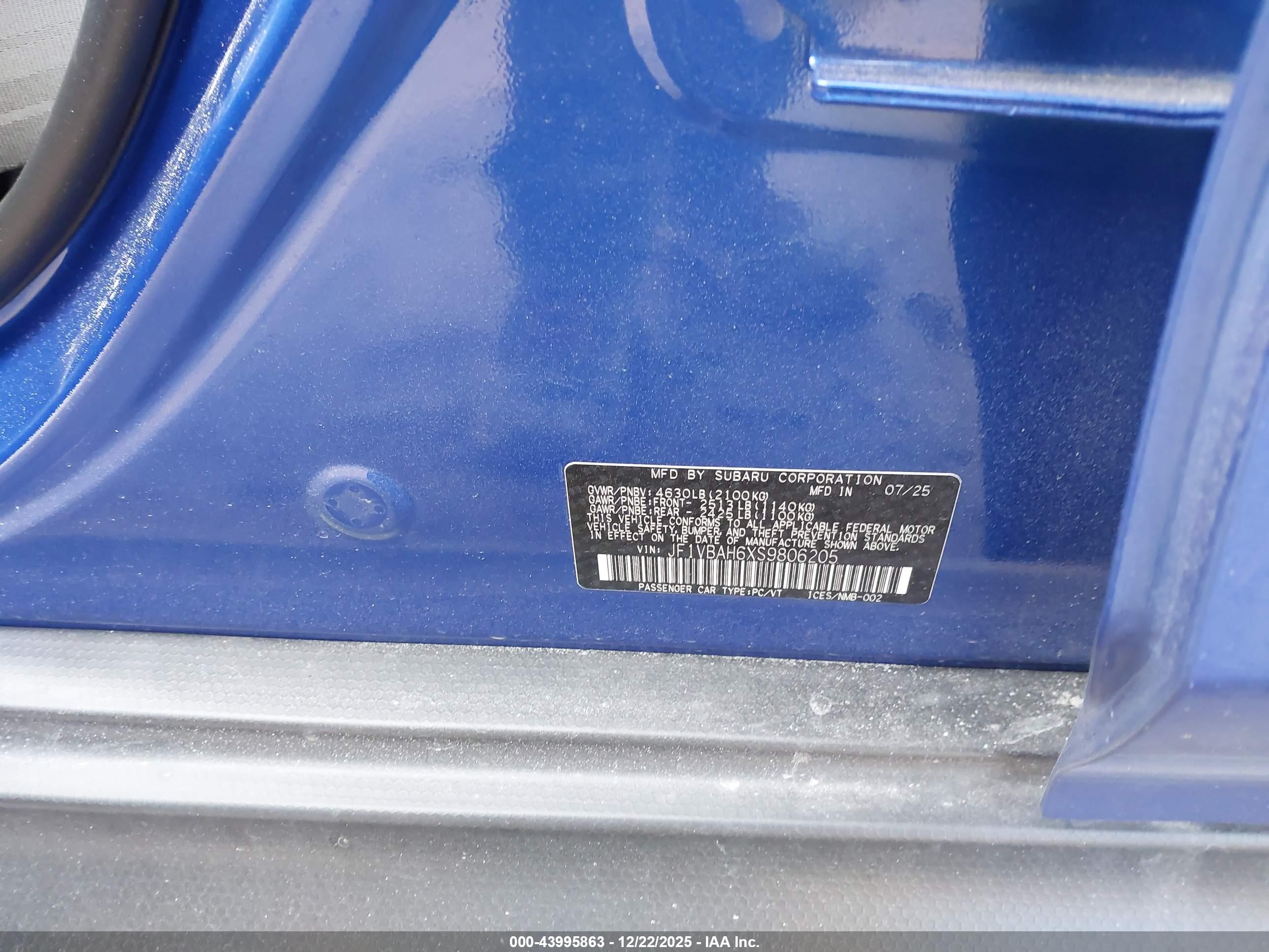 SUBARU WRX image 9