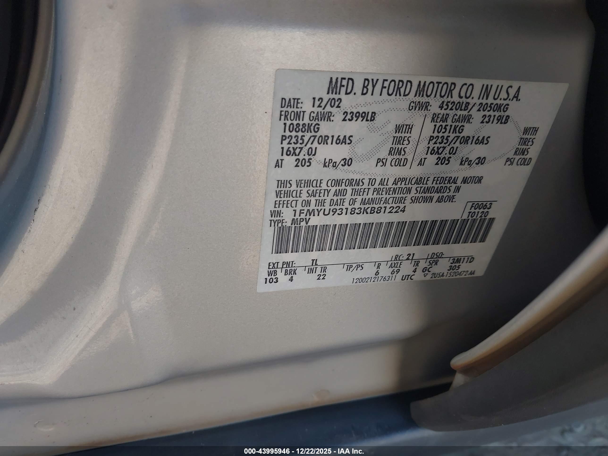 FORD ESCAPE image 9
