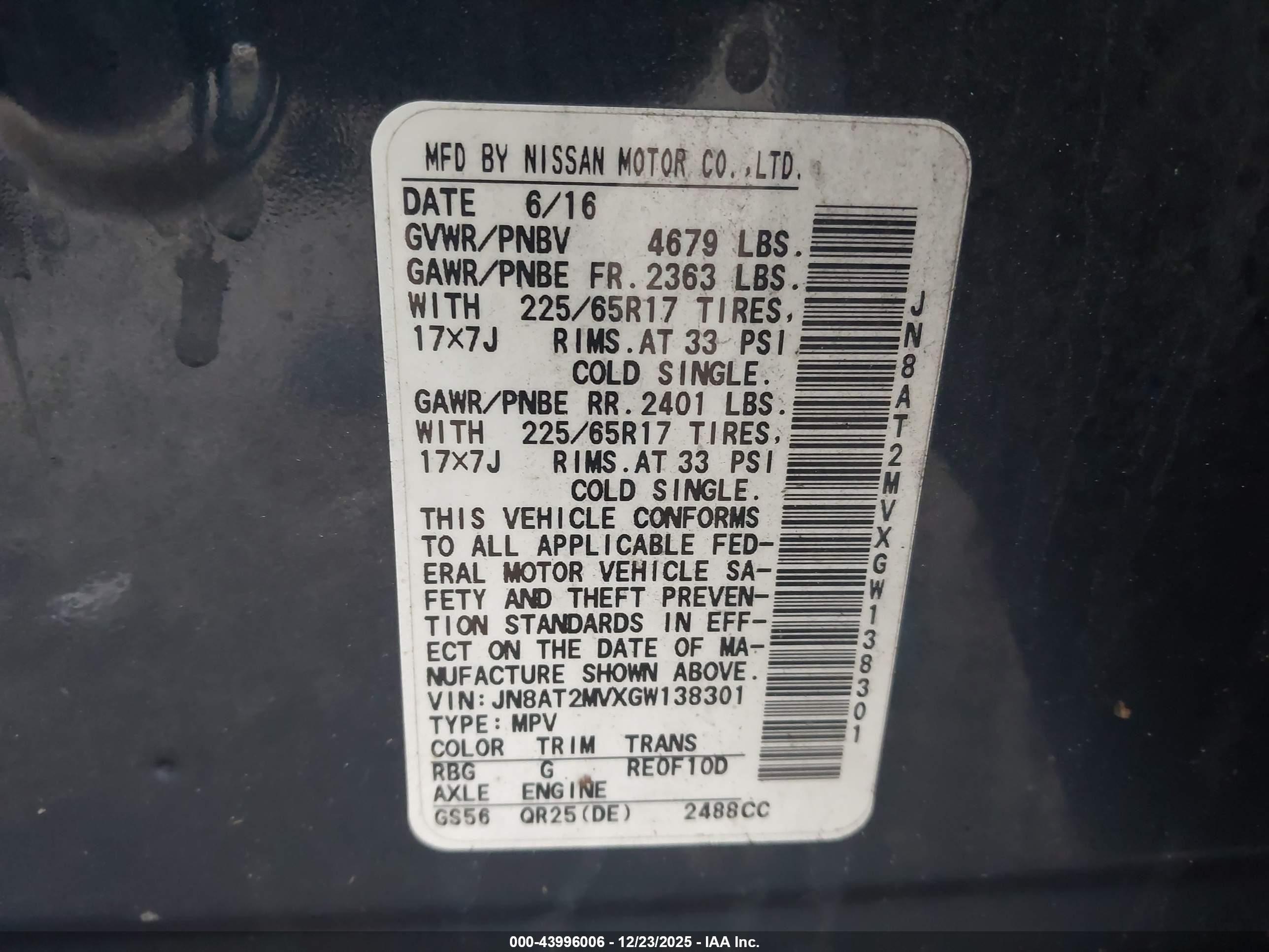 NISSAN ROGUE image 9