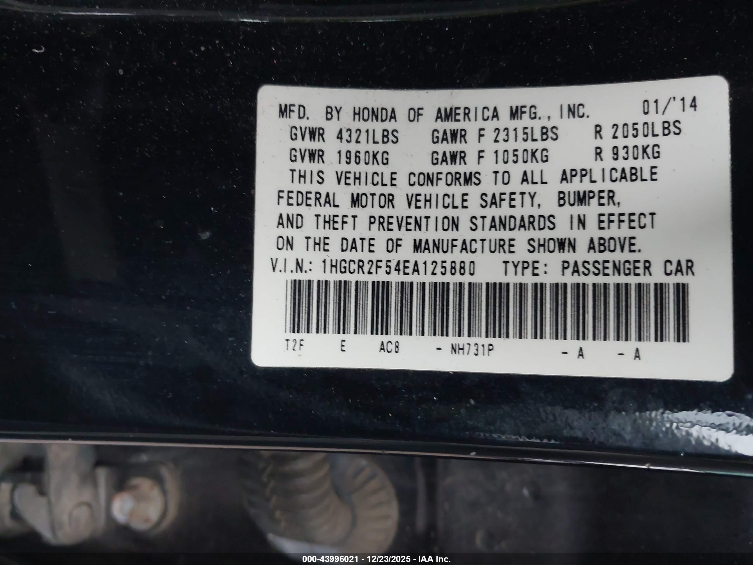 HONDA ACCORD image 9