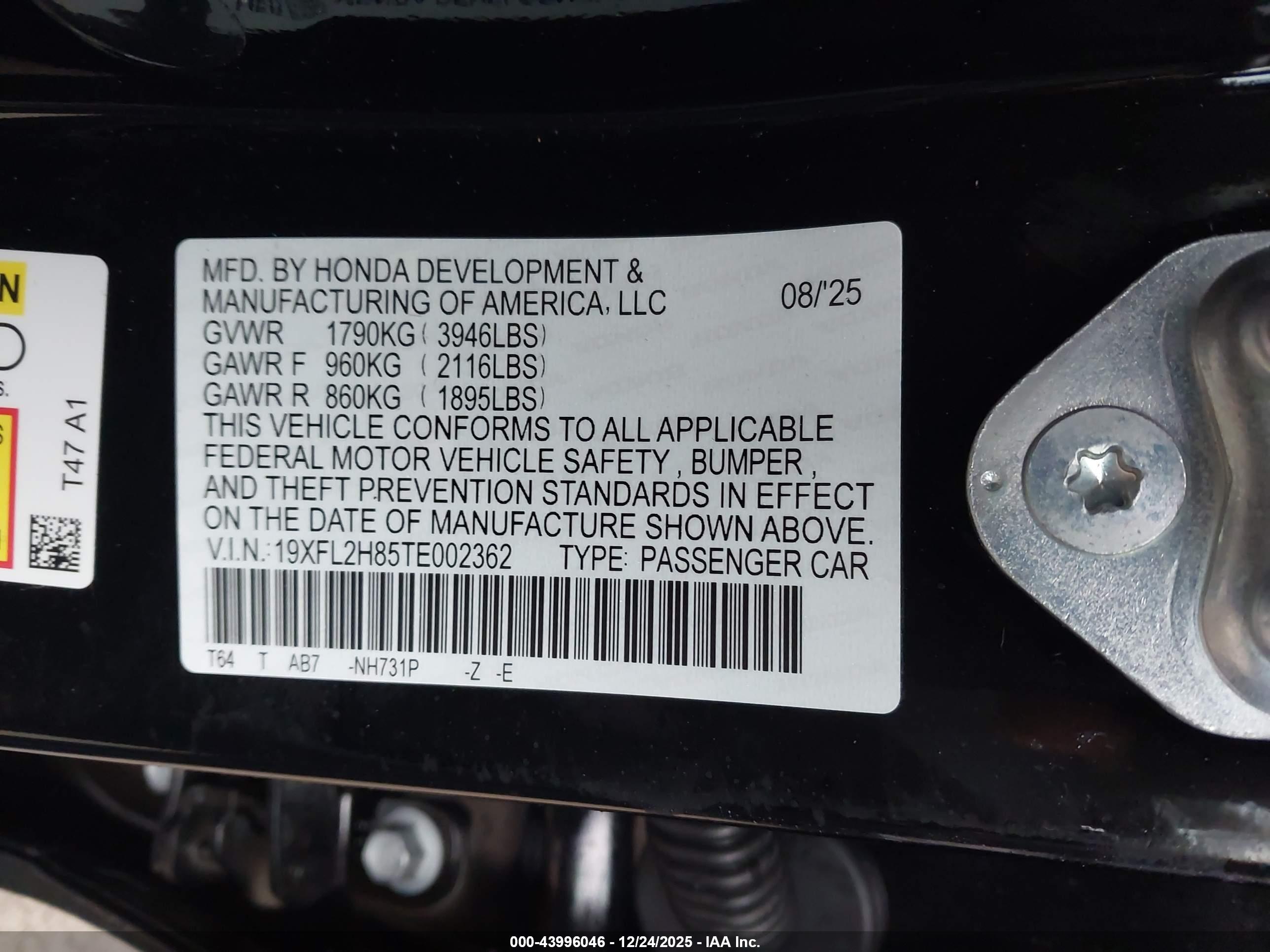 HONDA CIVIC image 9