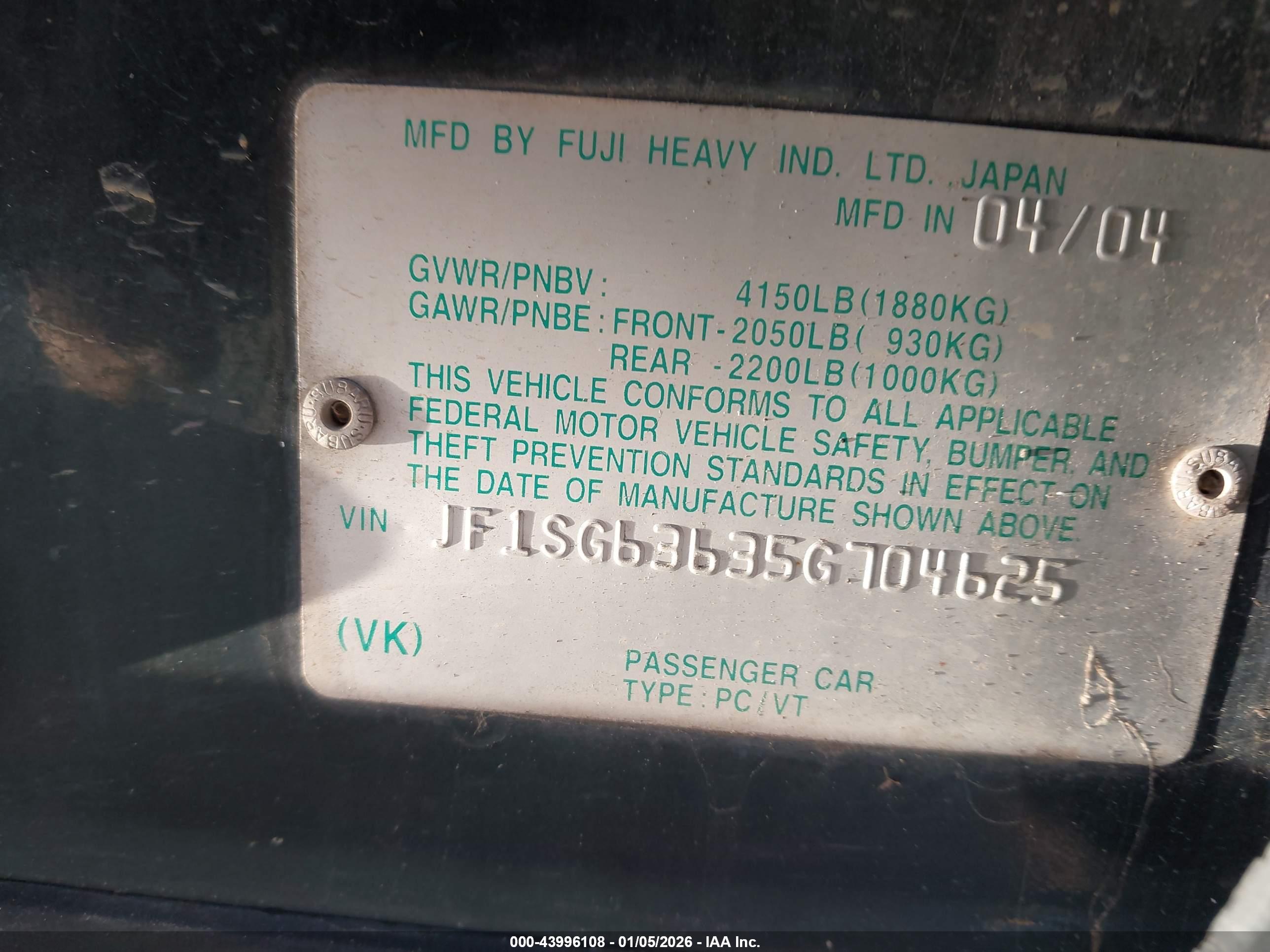 SUBARU FORESTER image 9