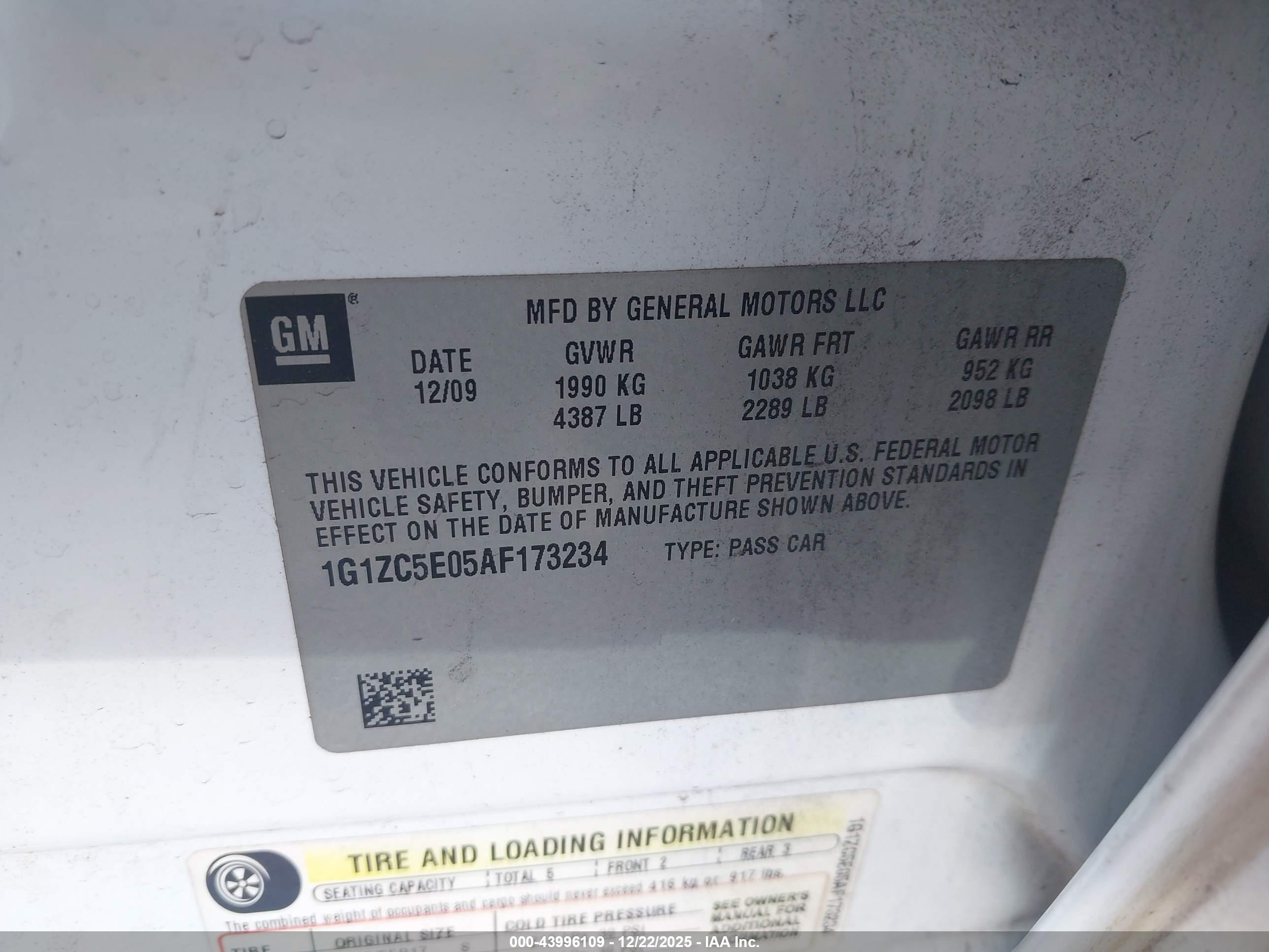 CHEVROLET MALIBU image 9