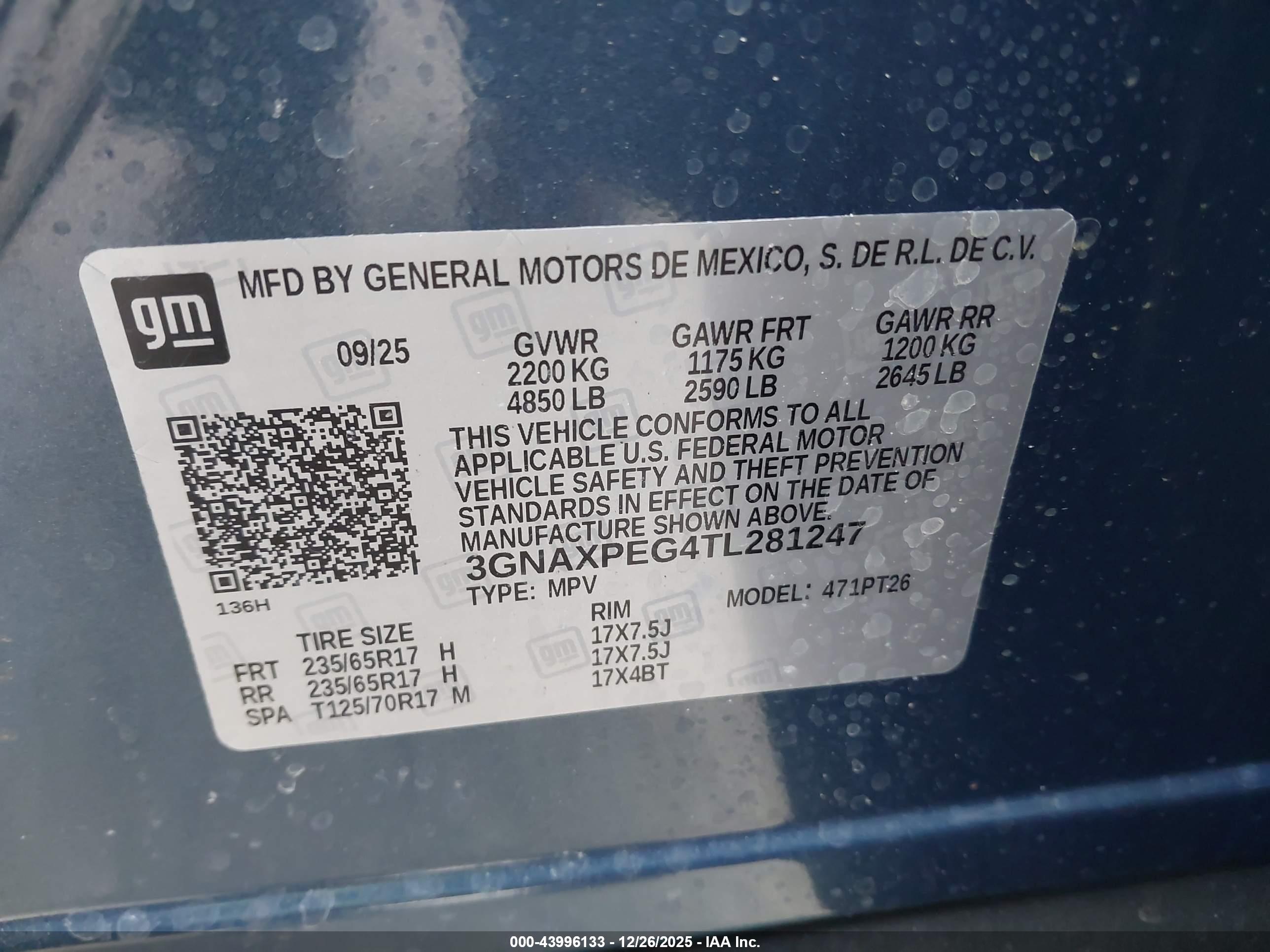 CHEVROLET EQUINOX image 9