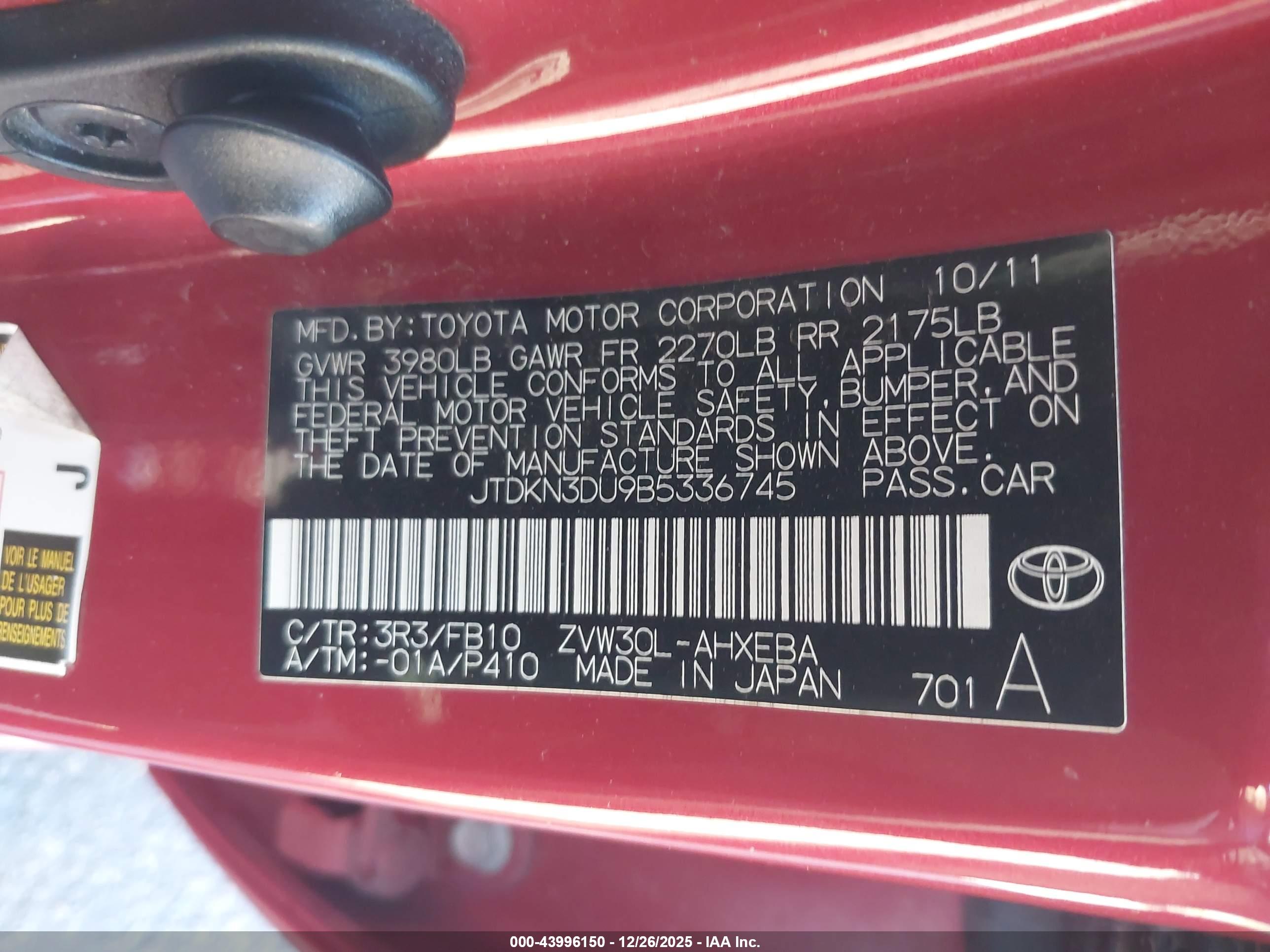 TOYOTA PRIUS image 9