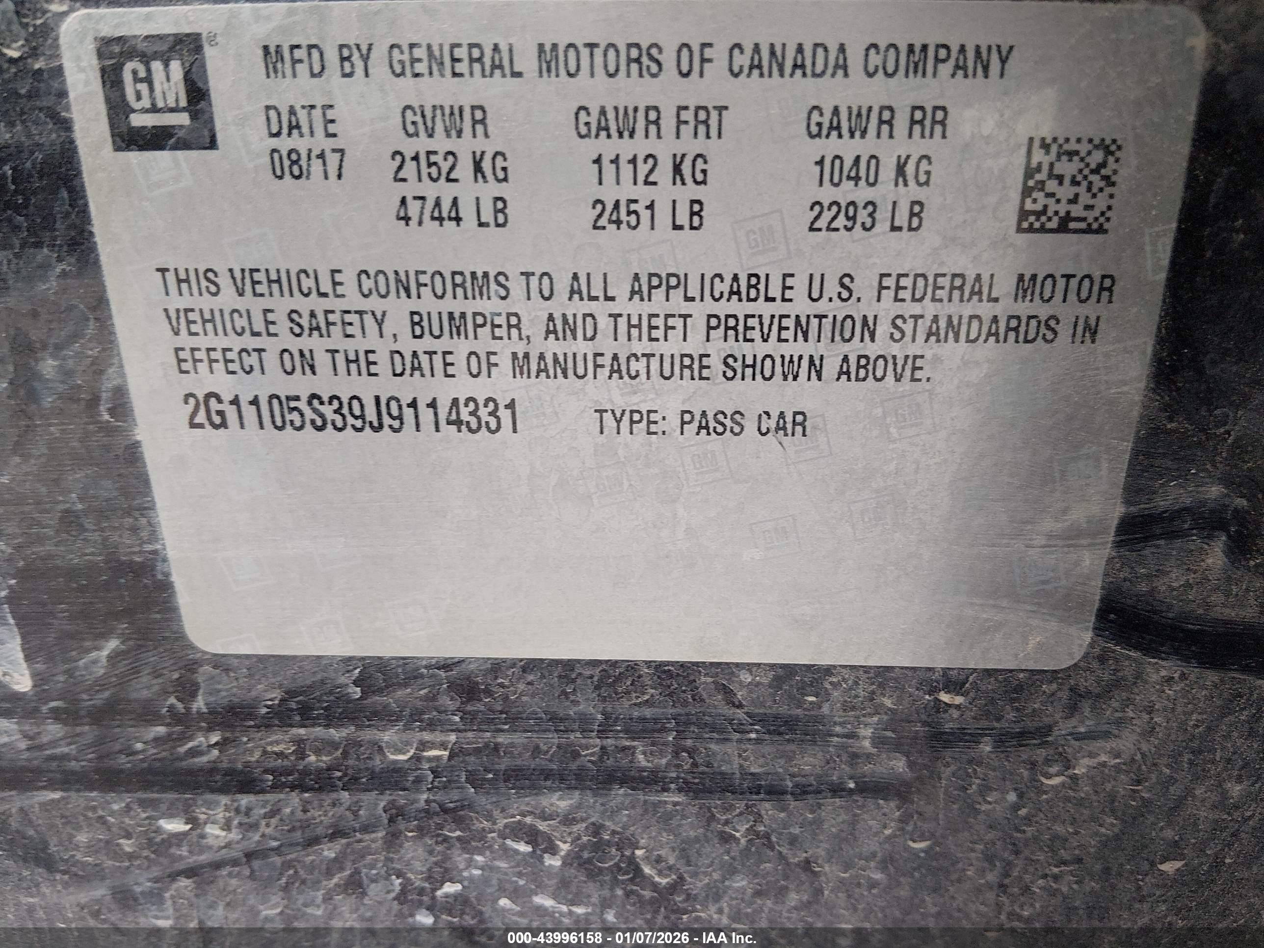 CHEVROLET IMPALA image 9