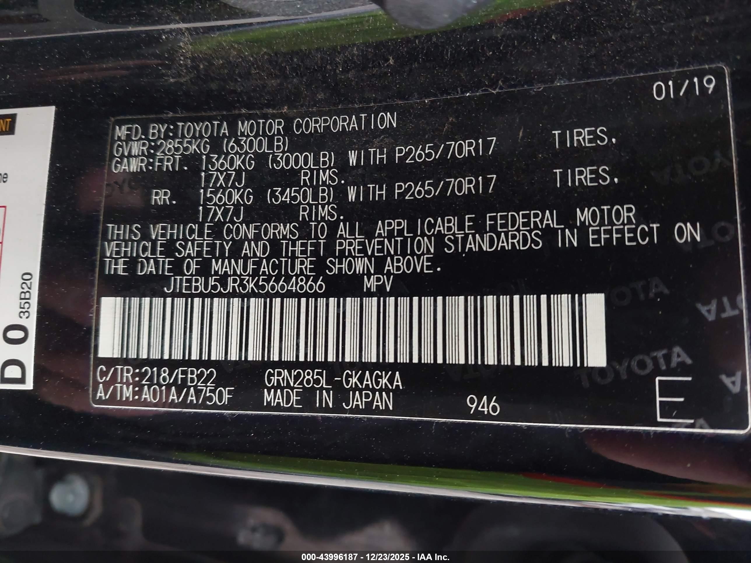 TOYOTA 4RUNNER image 9