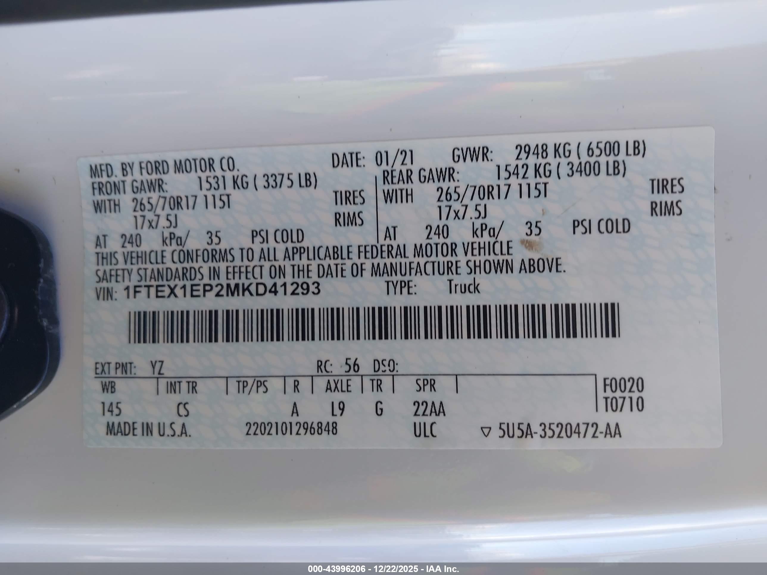 FORD F-150 image 9