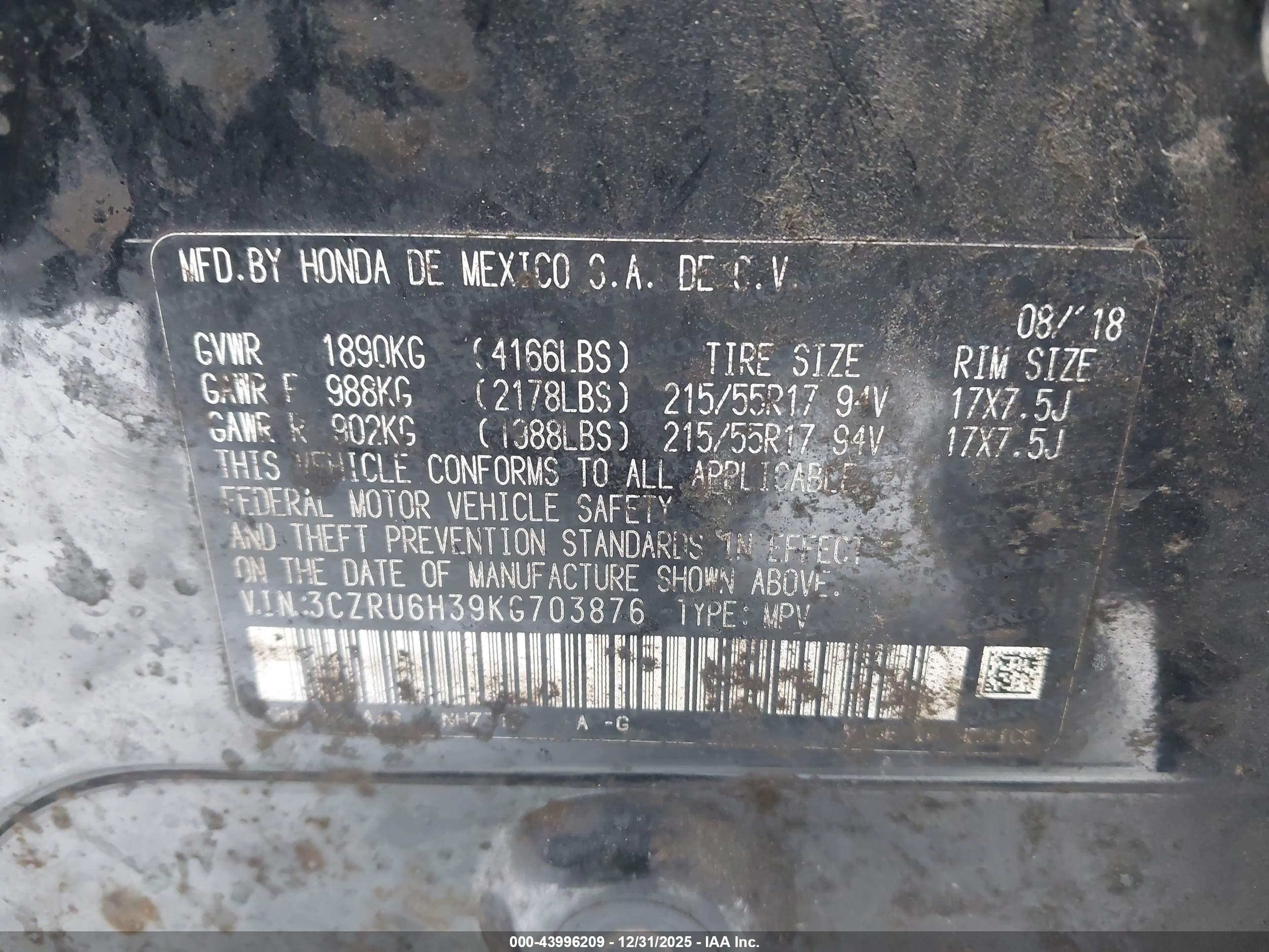 HONDA HR-V image 9