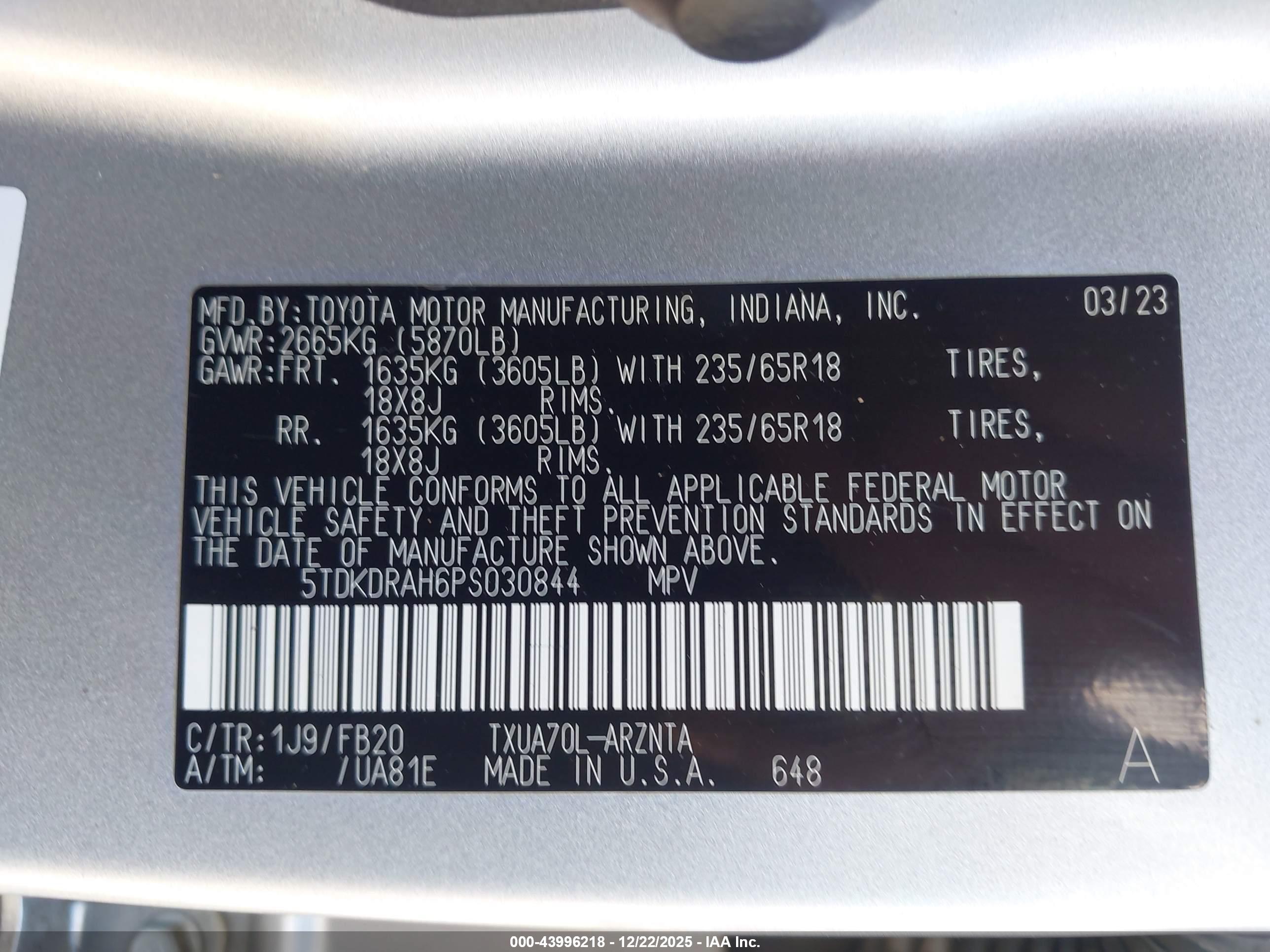 TOYOTA HIGHLANDER image 9