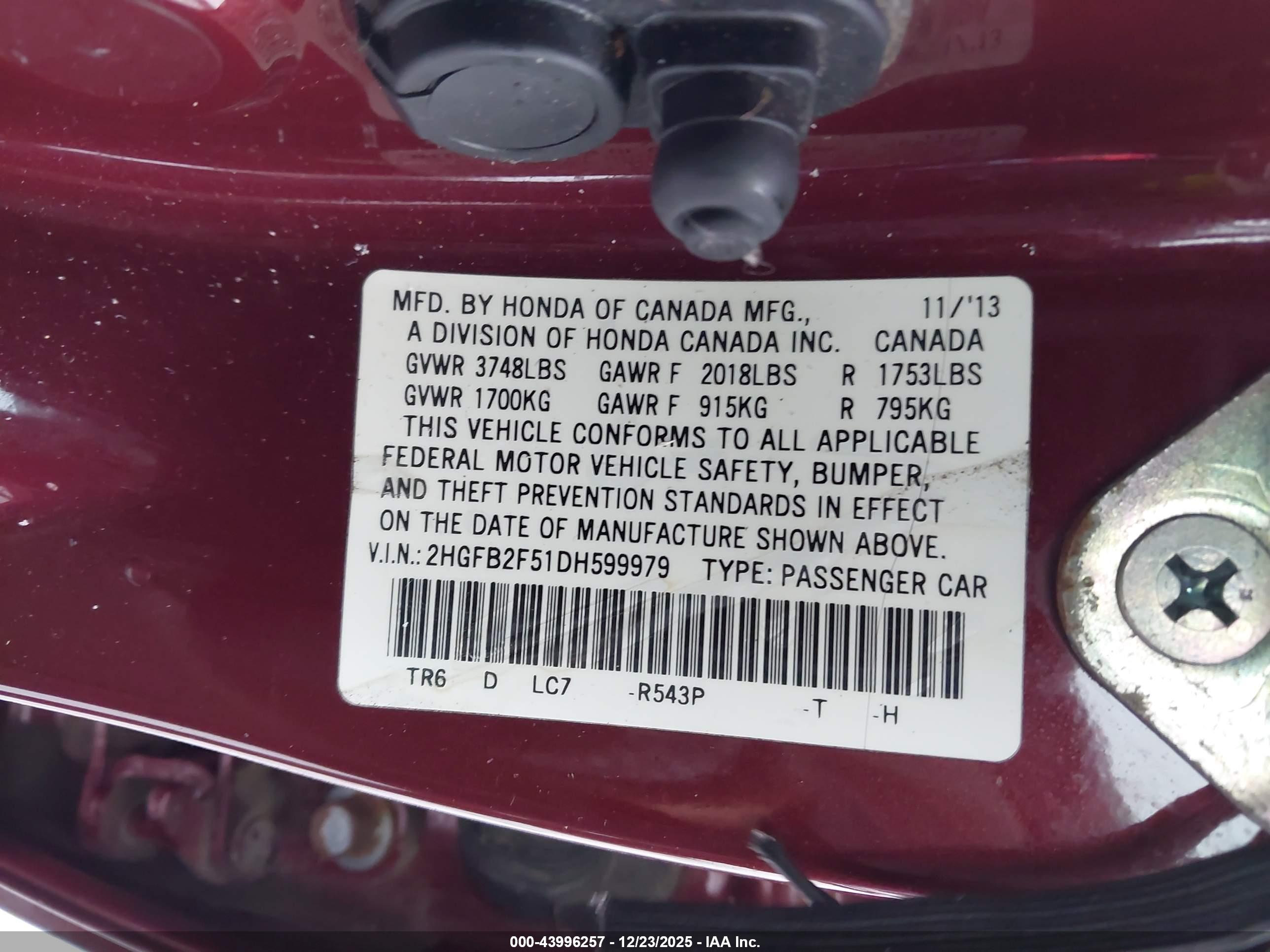 HONDA CIVIC image 9