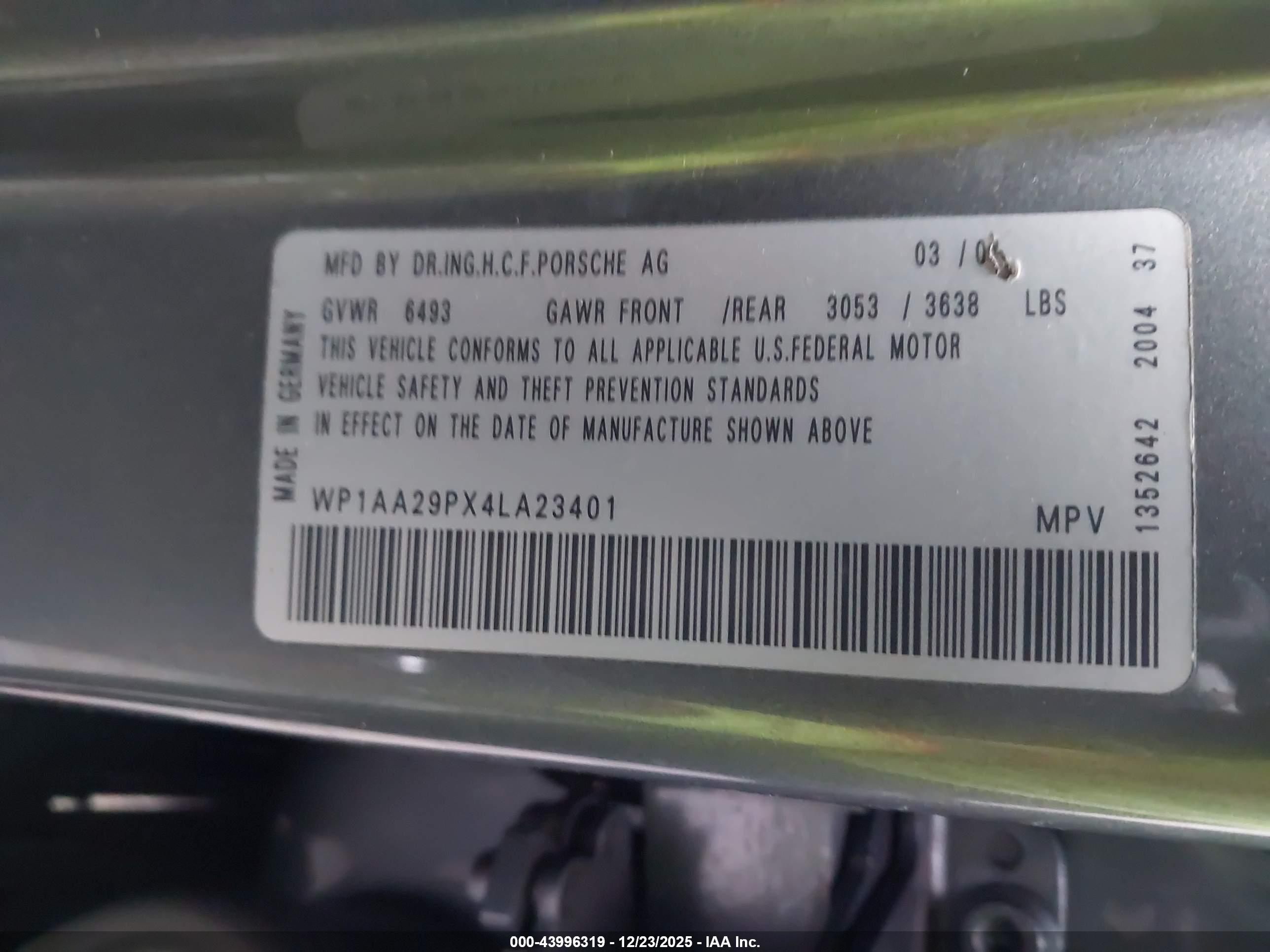 PORSCHE CAYENNE image 9