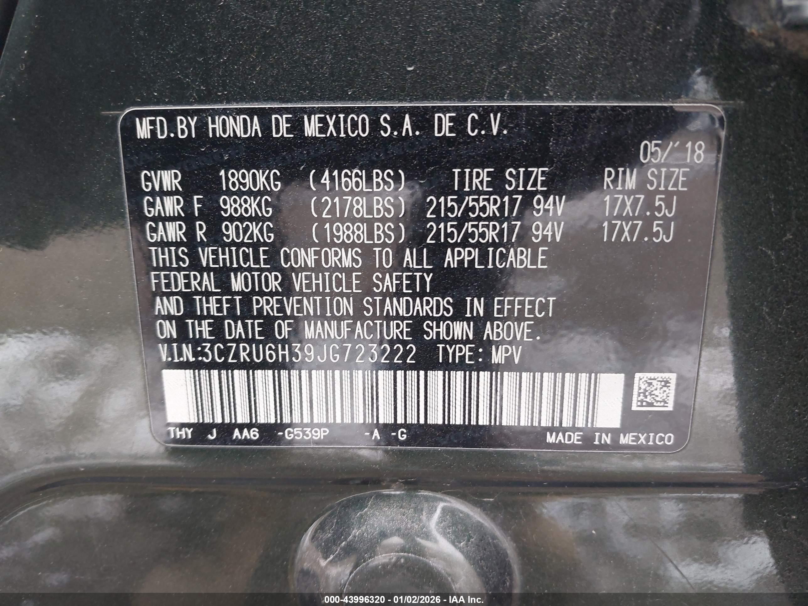 HONDA HR-V image 9