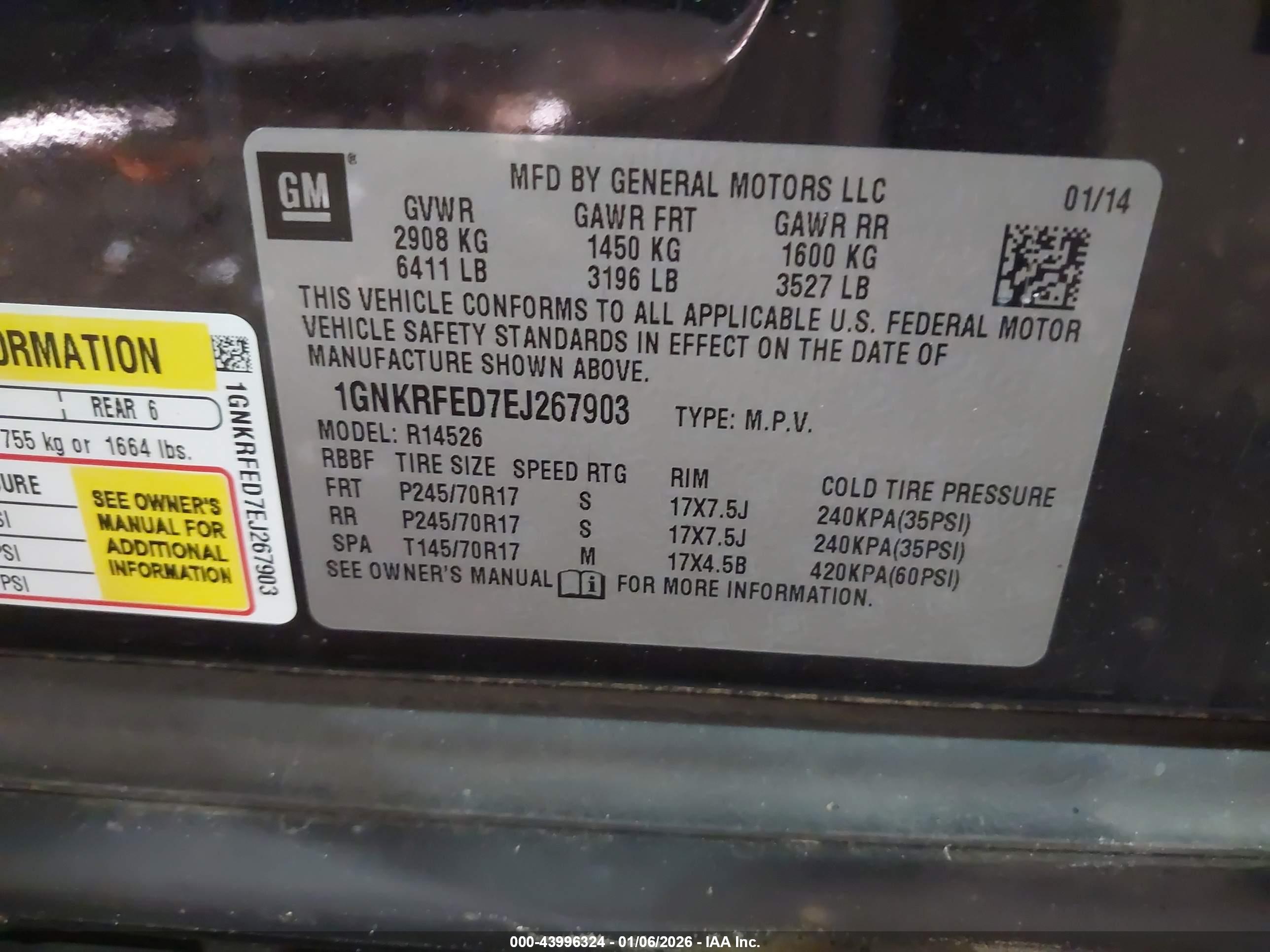 CHEVROLET TRAVERSE image 9
