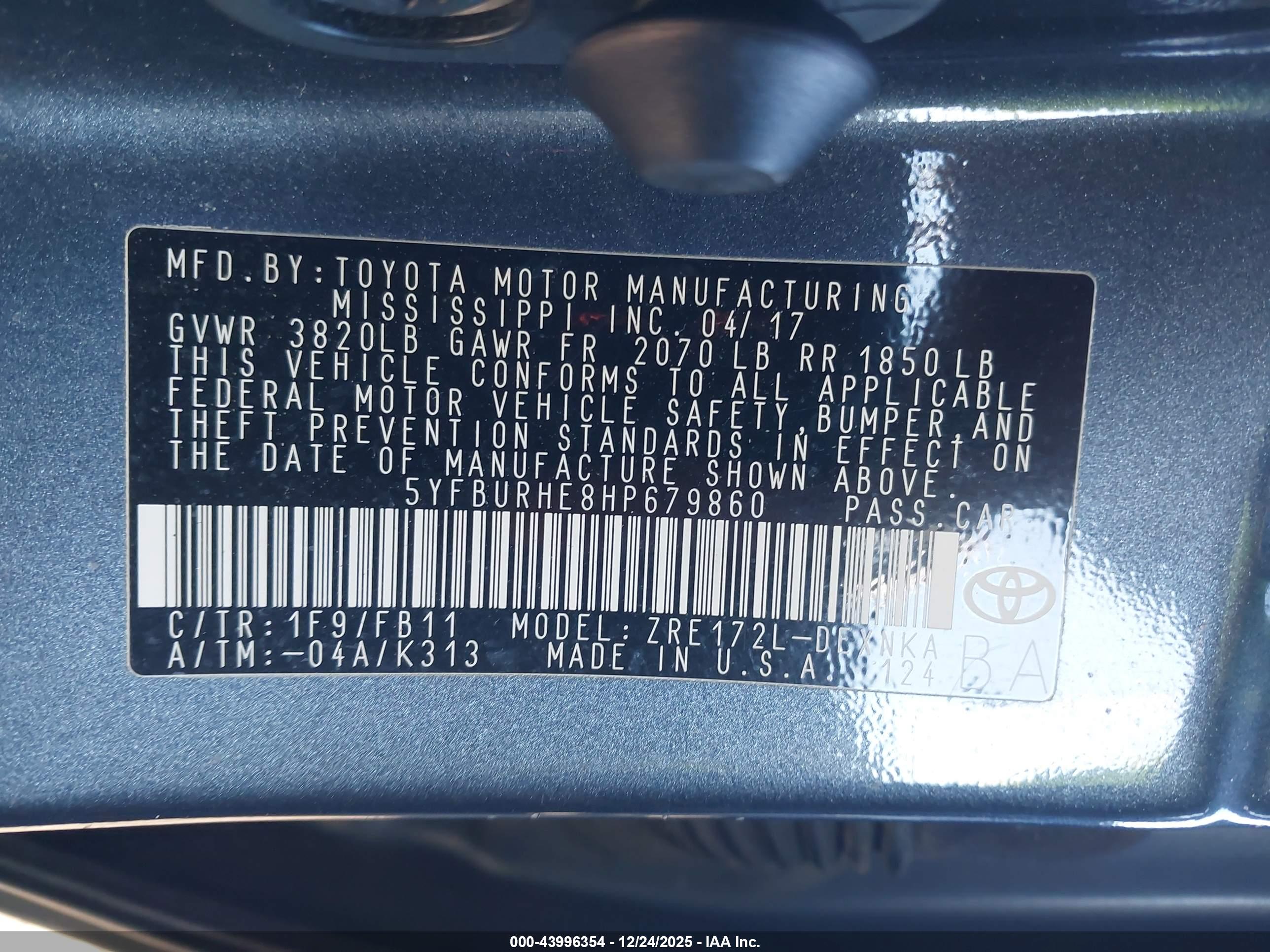 TOYOTA COROLLA image 9