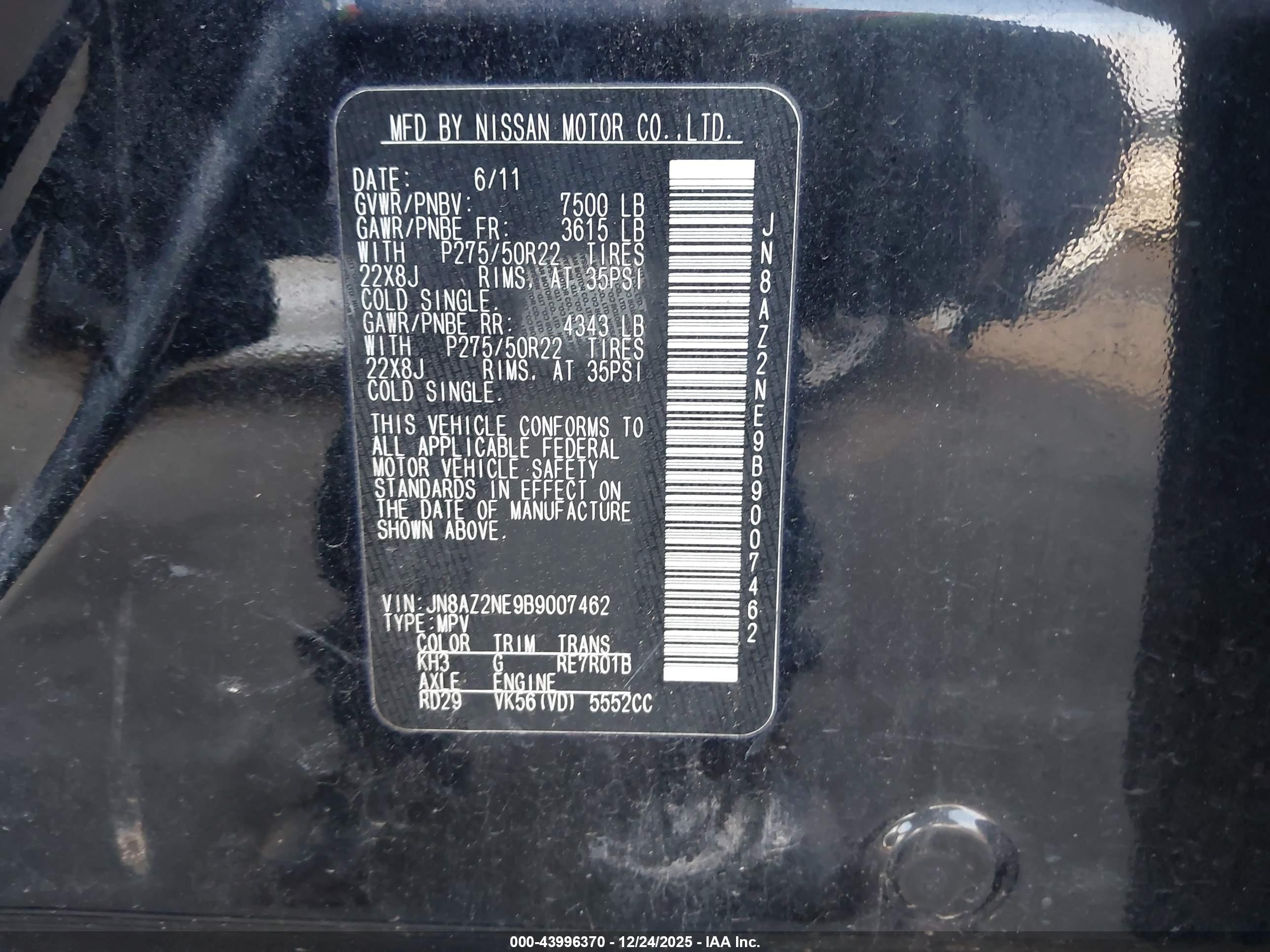INFINITI QX56 image 9