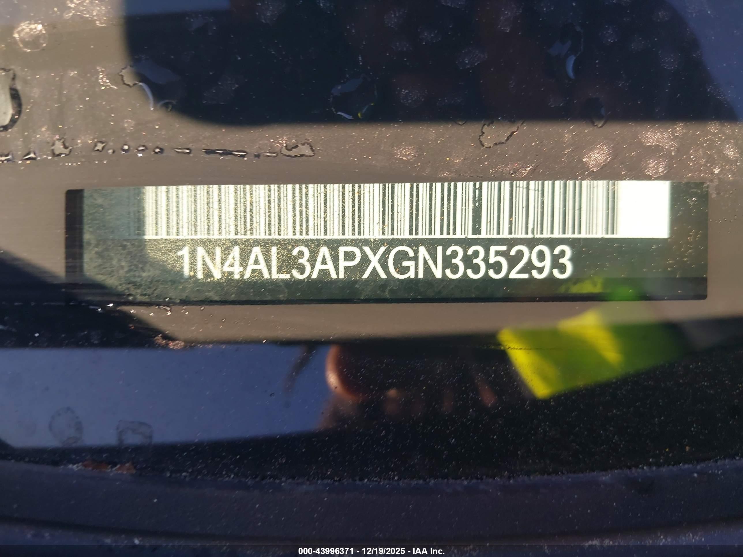 NISSAN ALTIMA image 9