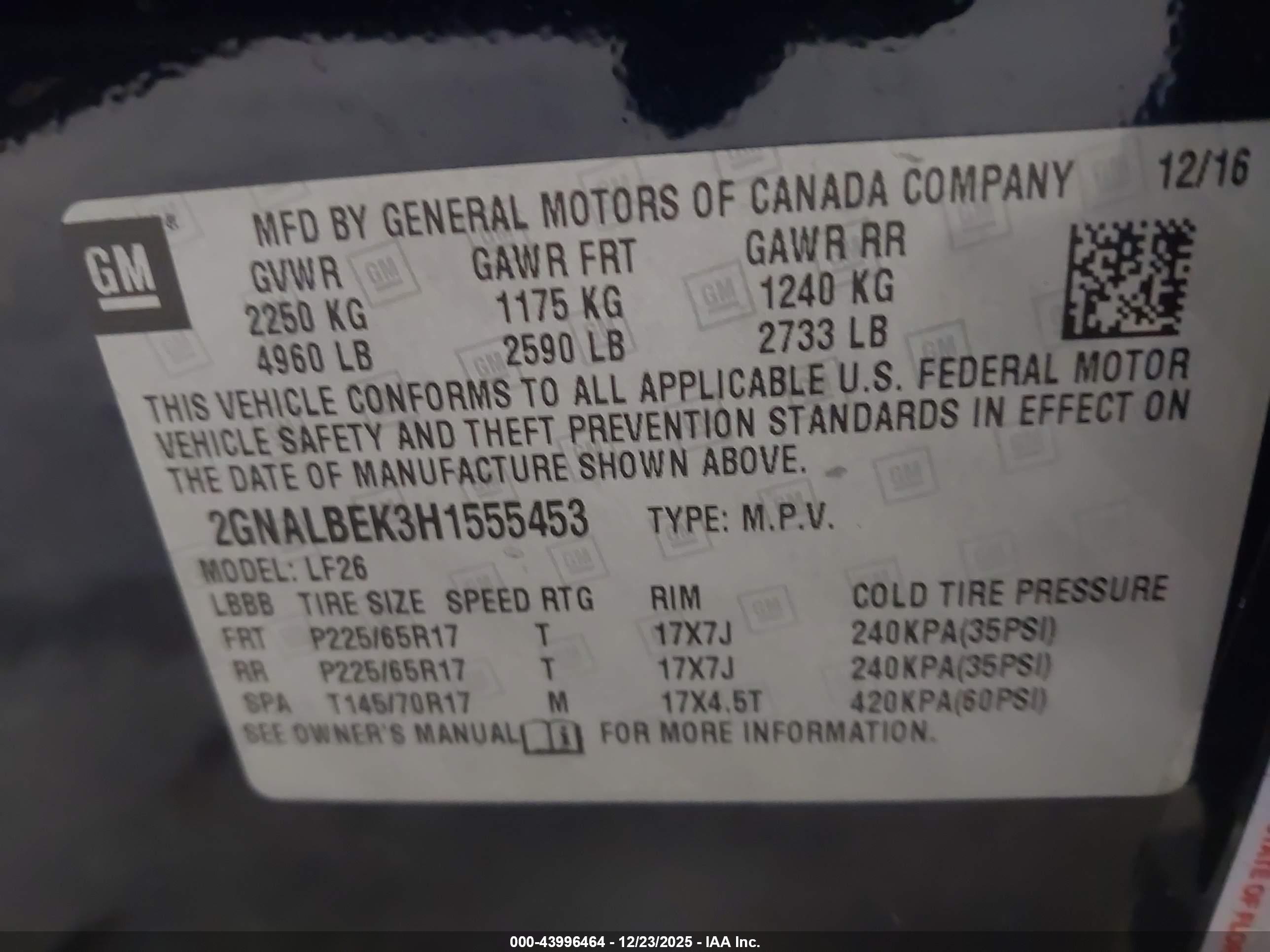 CHEVROLET EQUINOX image 9