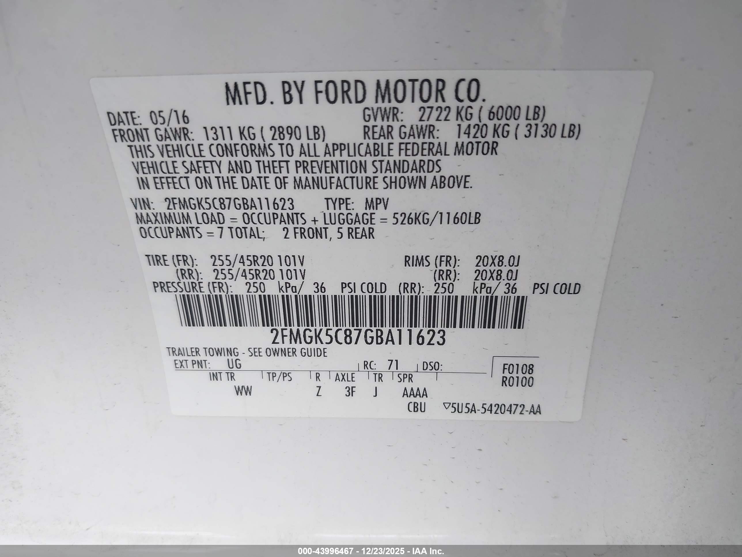 FORD FLEX image 9
