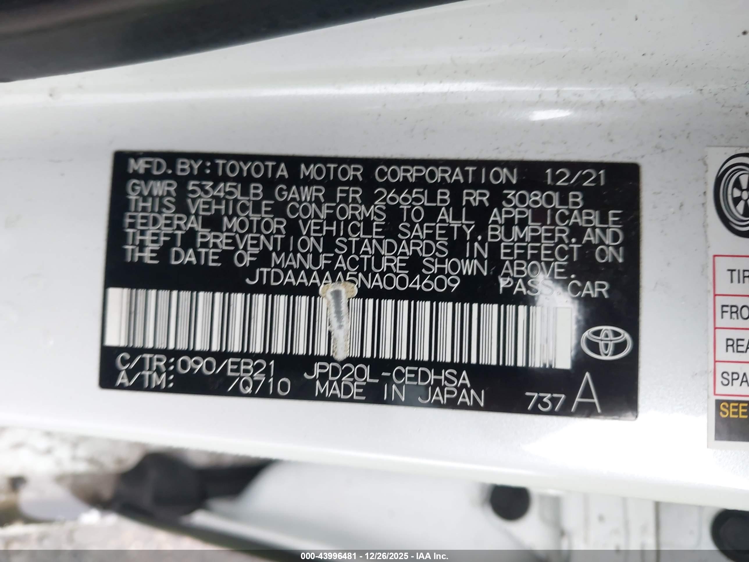 TOYOTA MIRAI image 9
