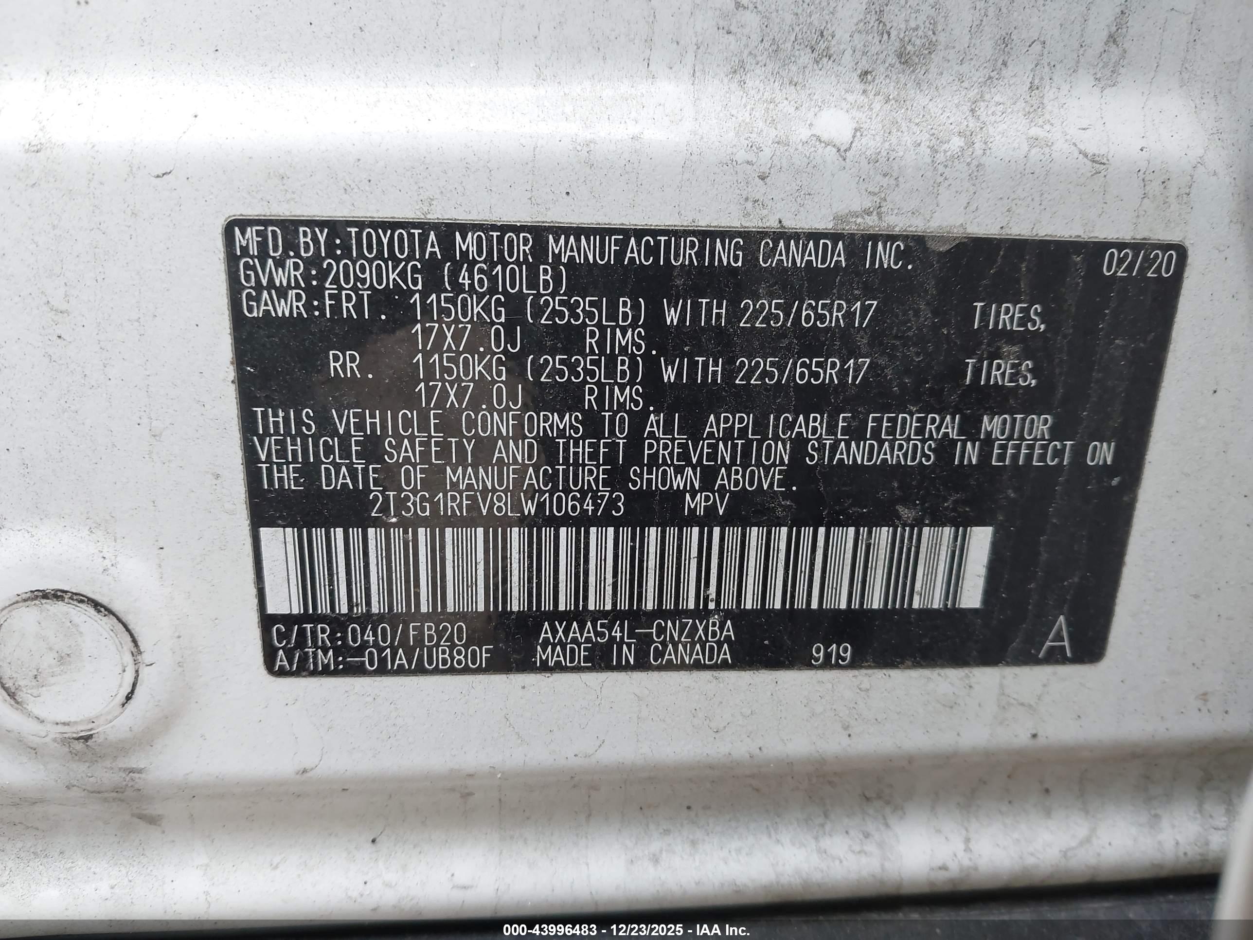 TOYOTA RAV4 image 9