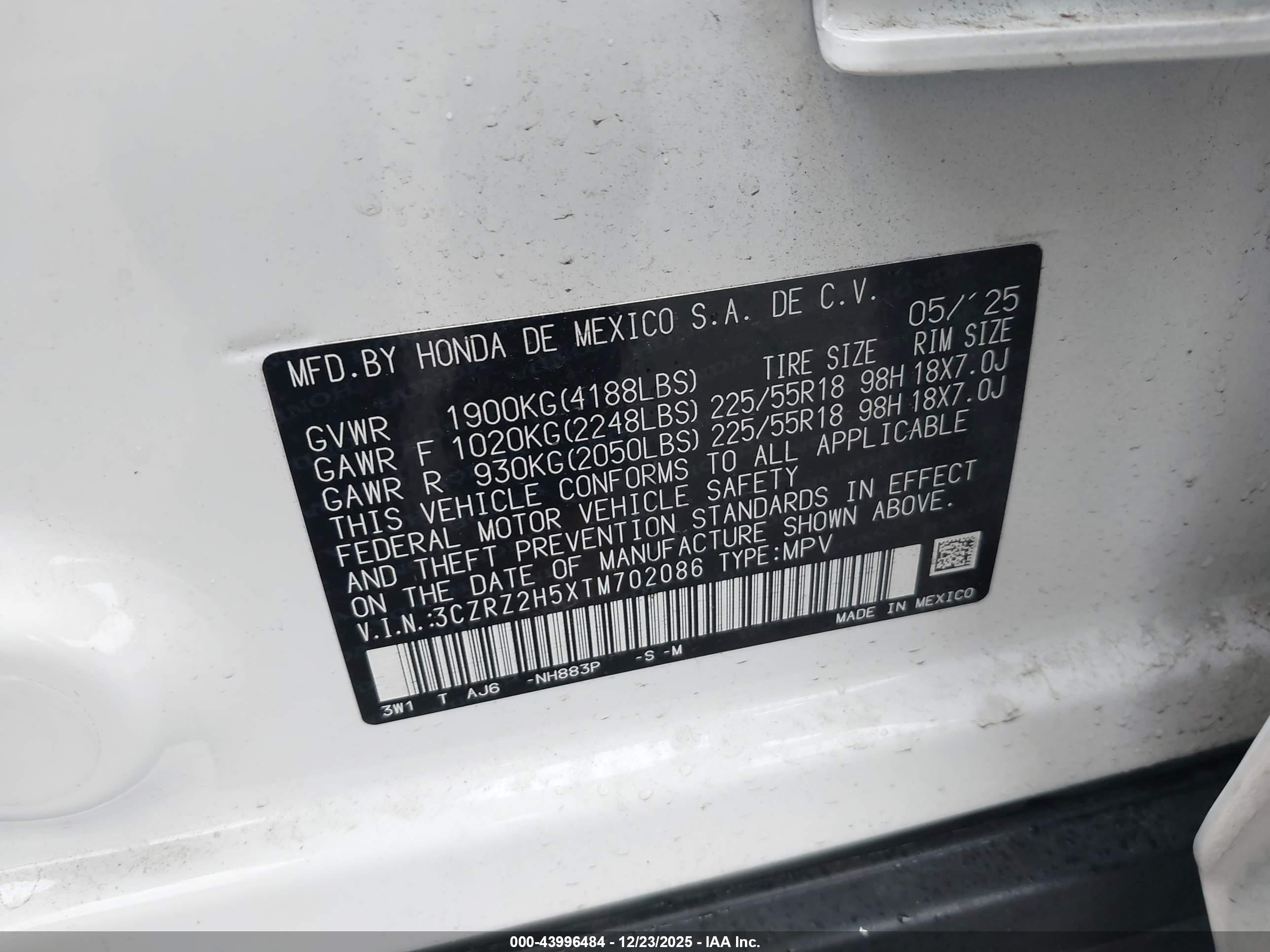 HONDA HR-V image 9