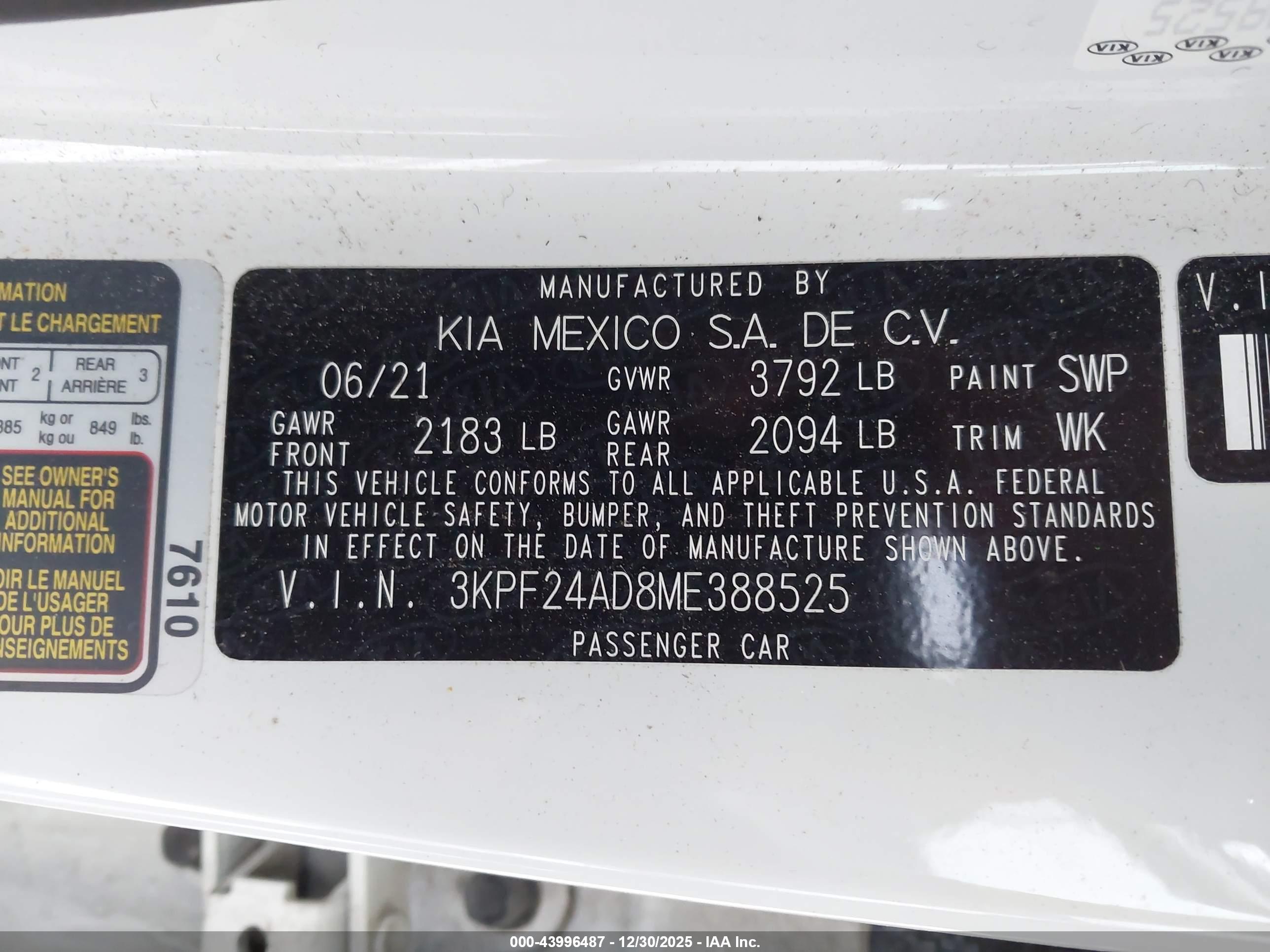 KIA FORTE image 9