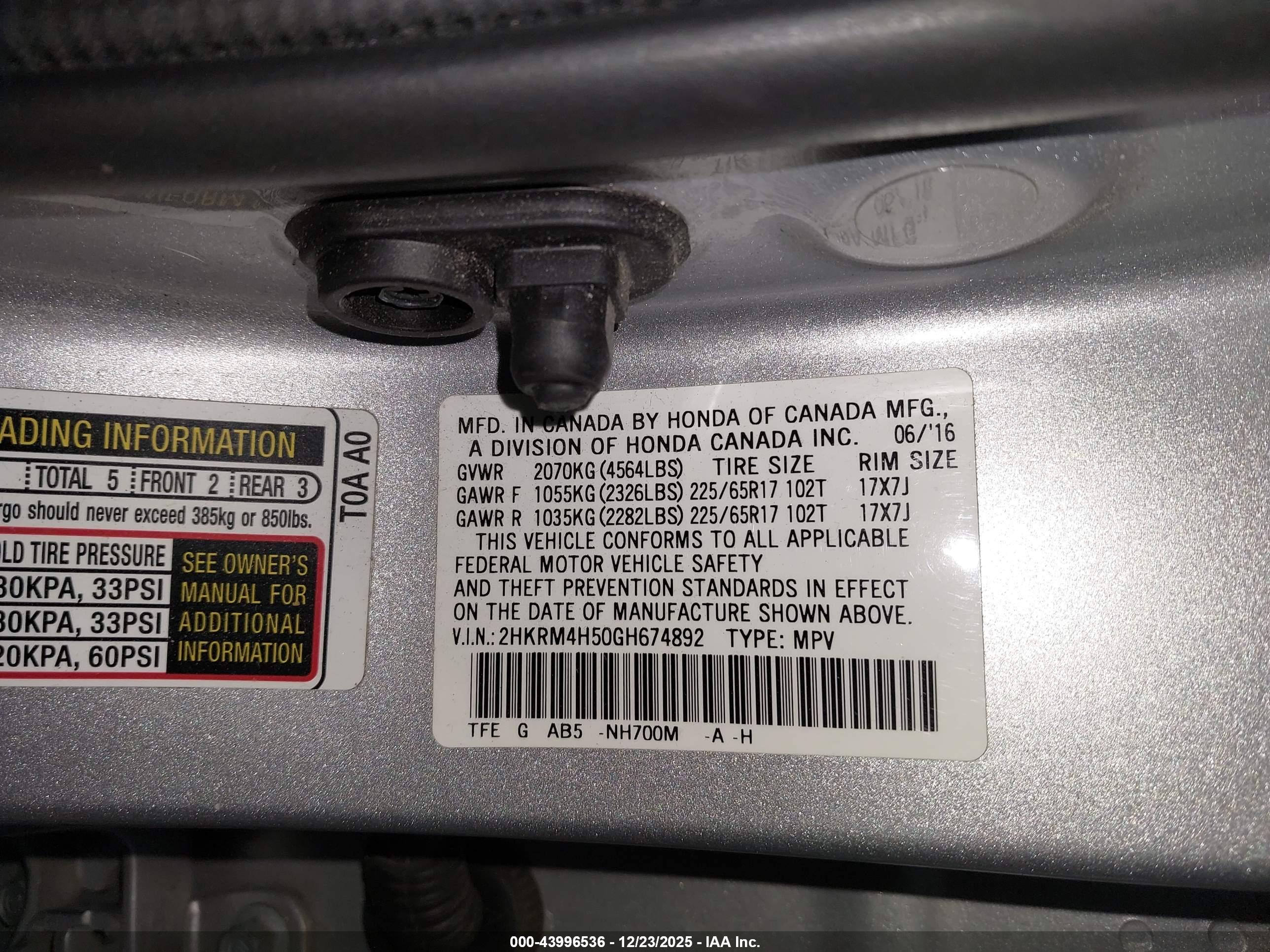 HONDA CR-V image 9