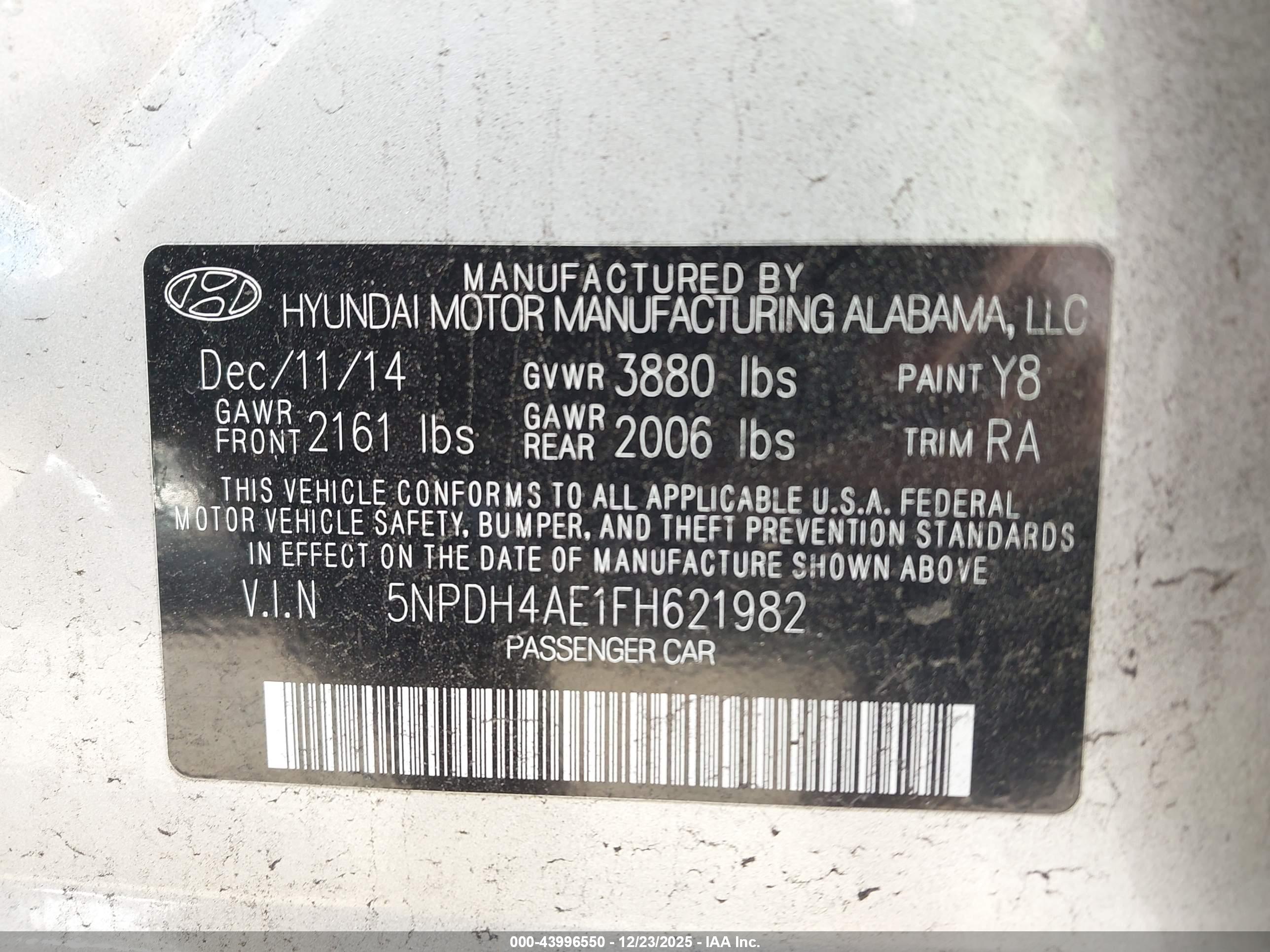 HYUNDAI ELANTRA image 9