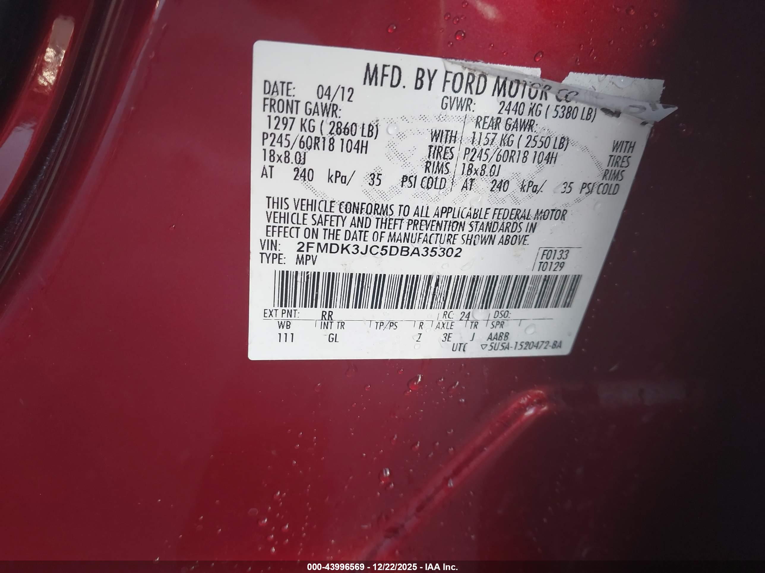 FORD EDGE image 9
