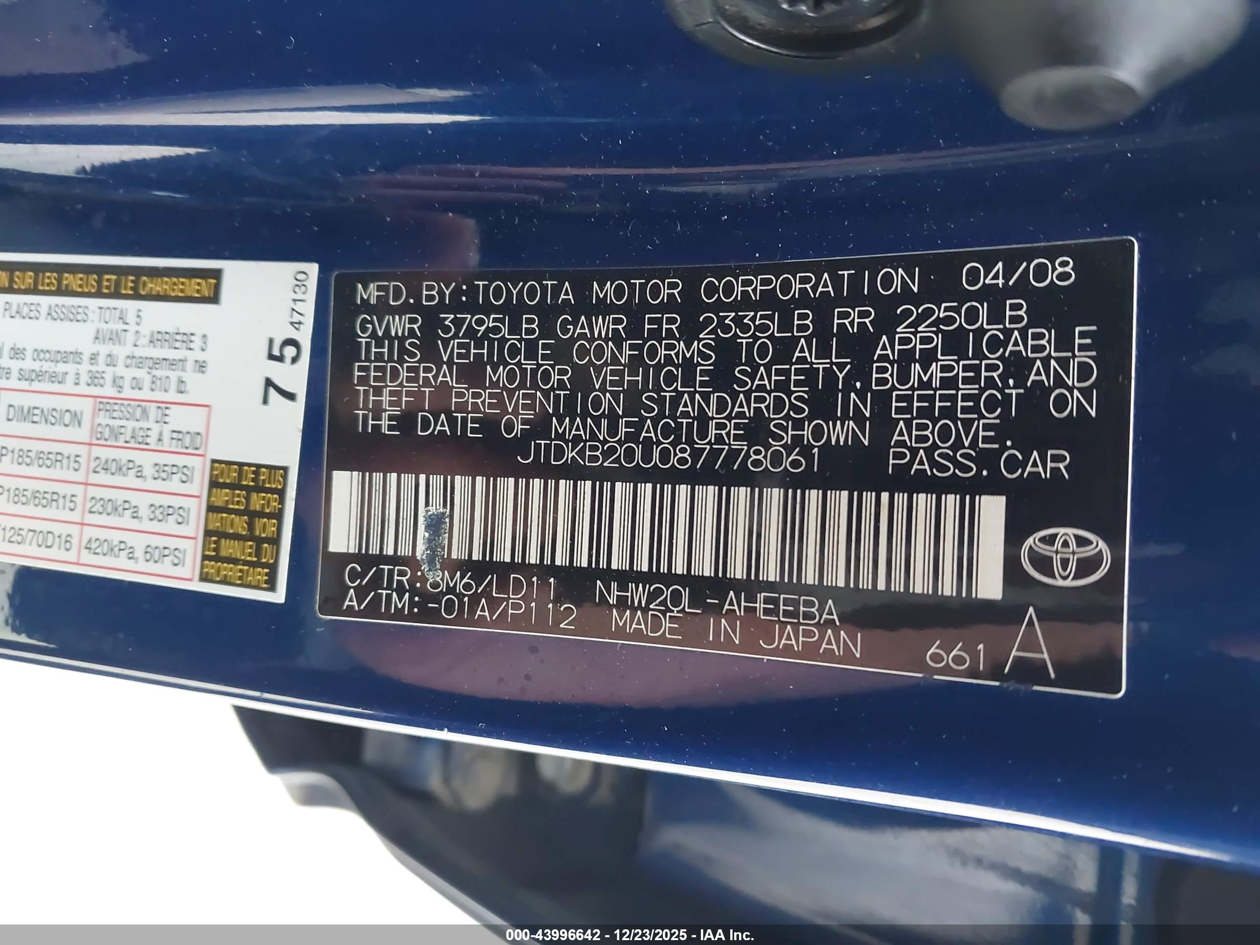 TOYOTA PRIUS image 9