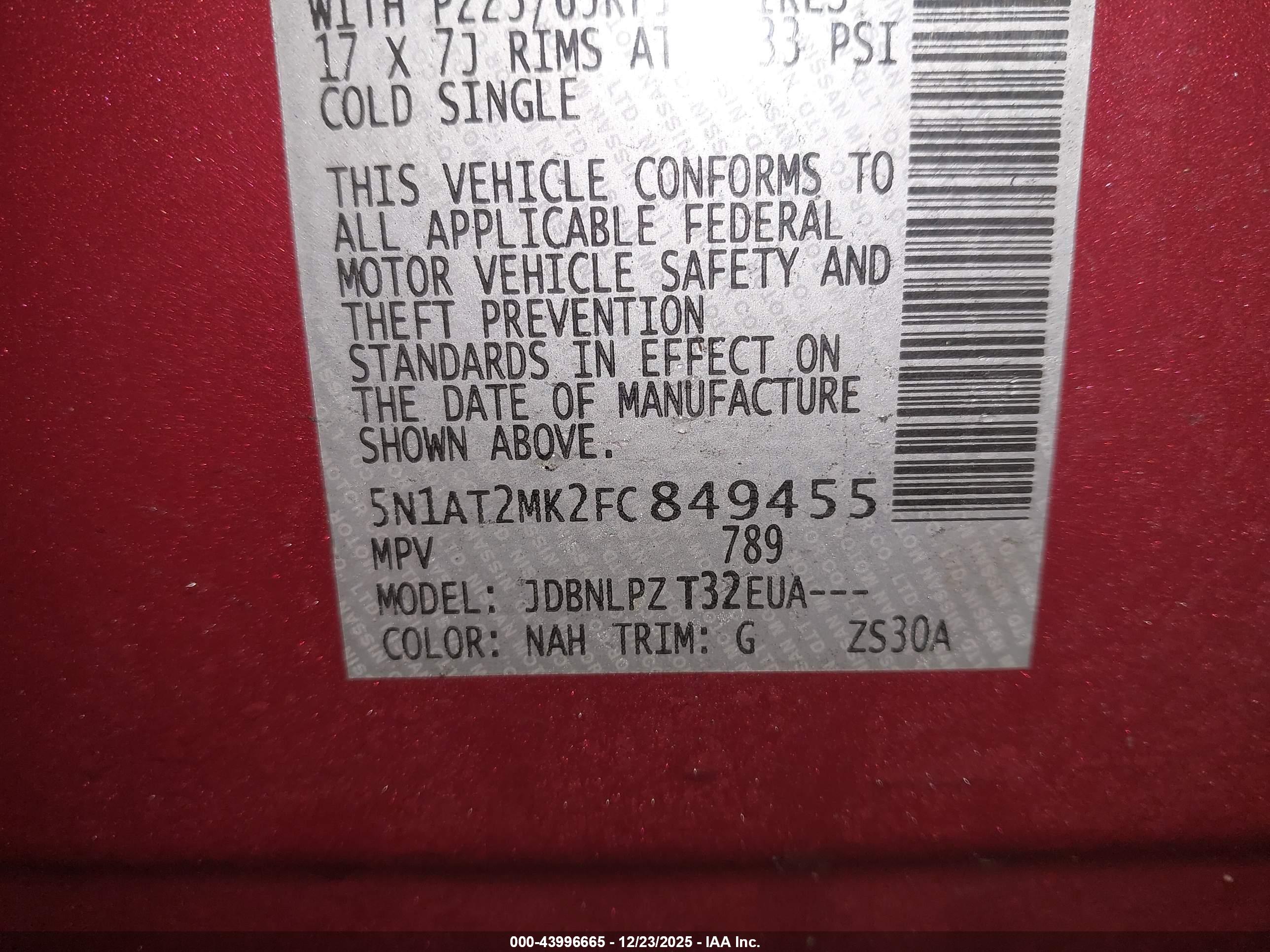 NISSAN ROGUE image 9