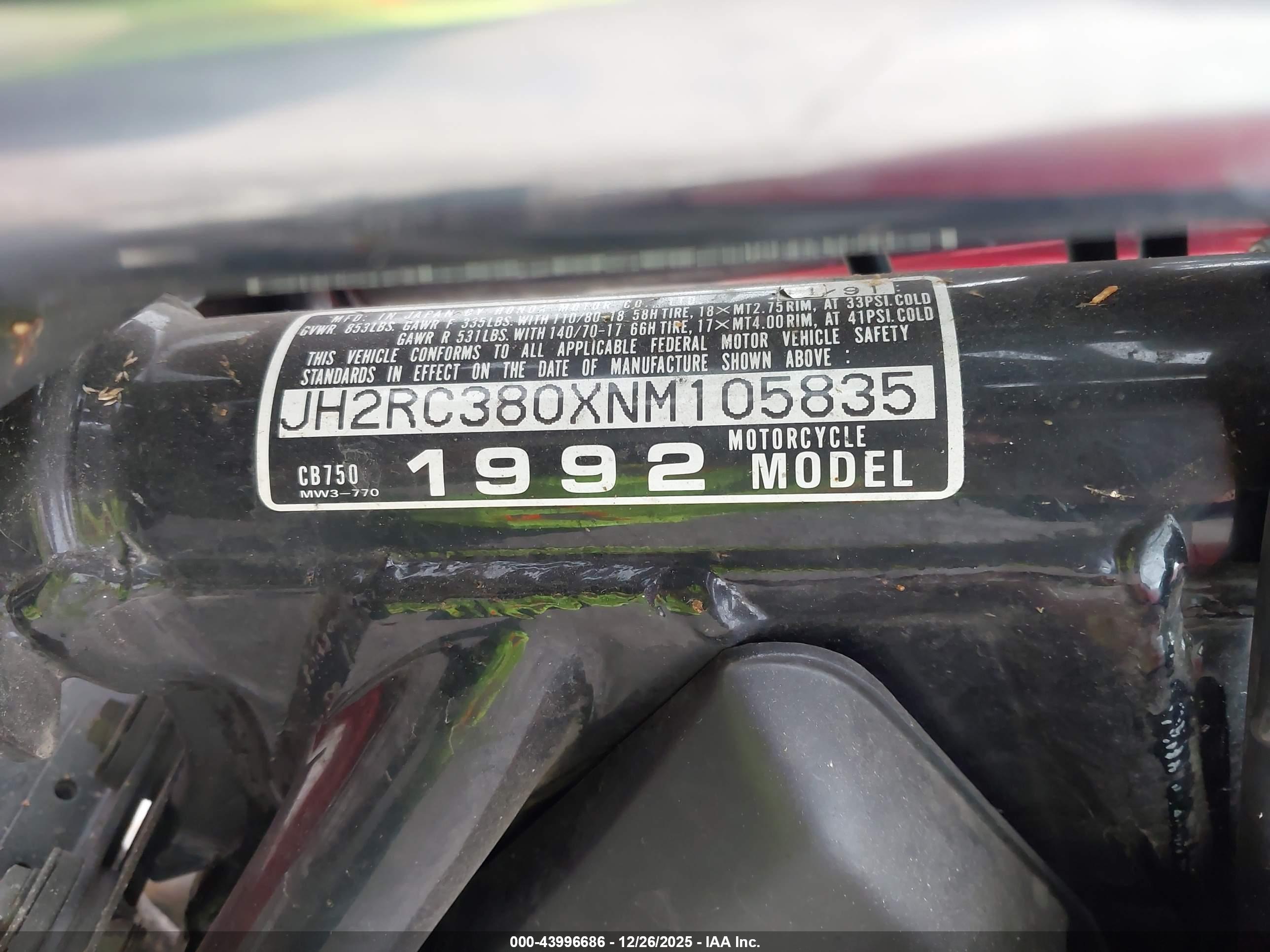 HONDA CB750 image 10
