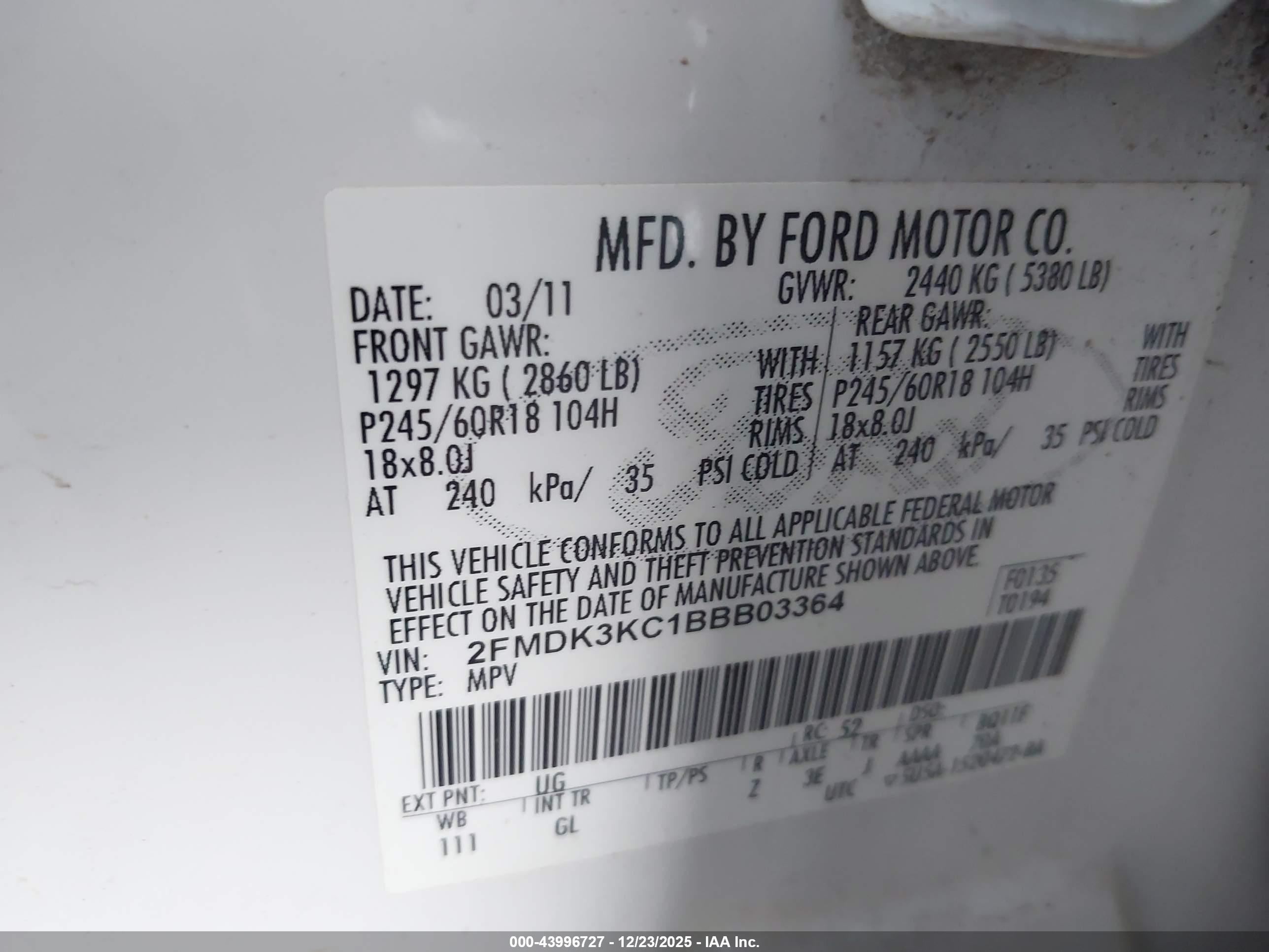 FORD EDGE image 9